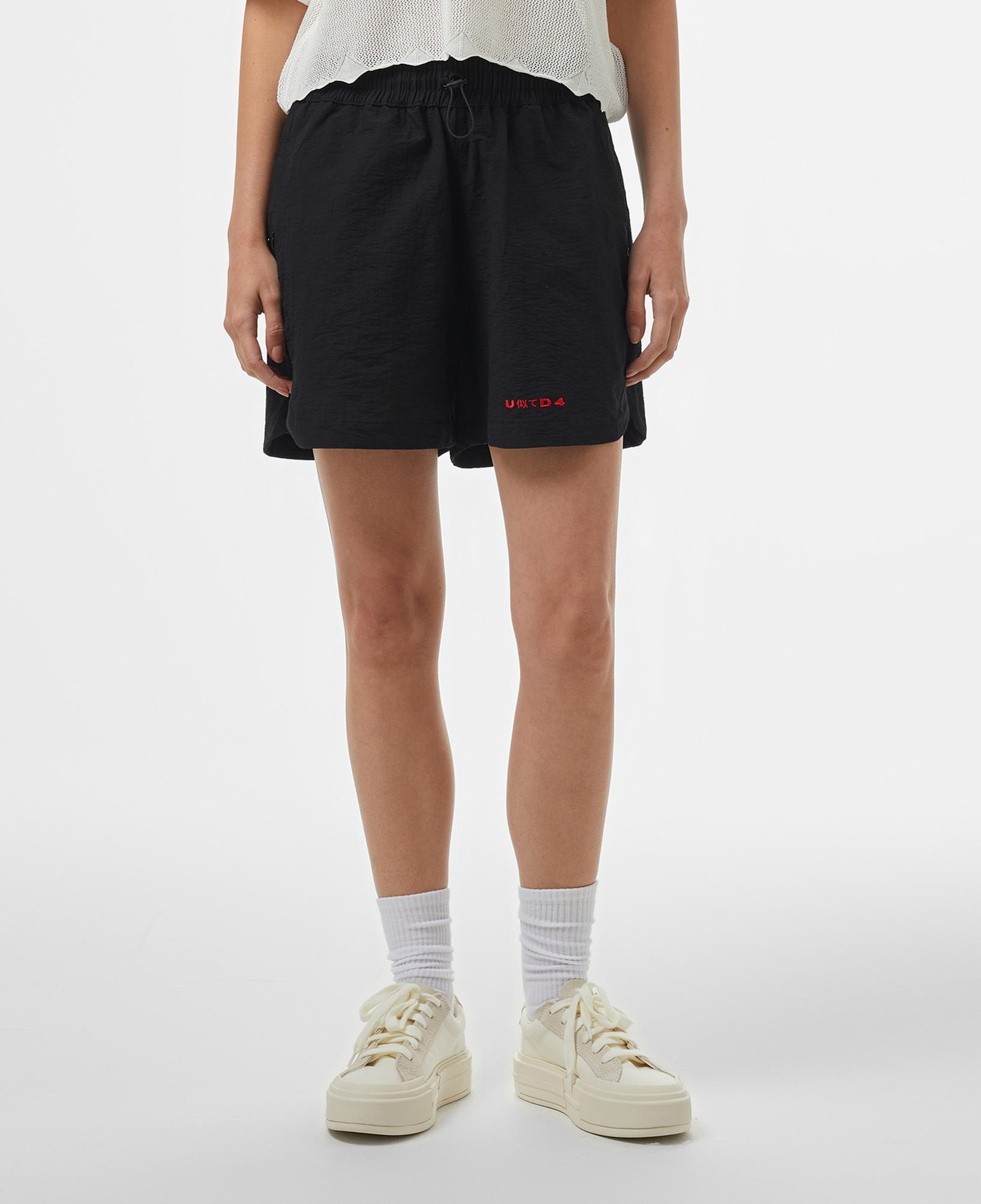 UNITED4 Kadın Siyah Şort