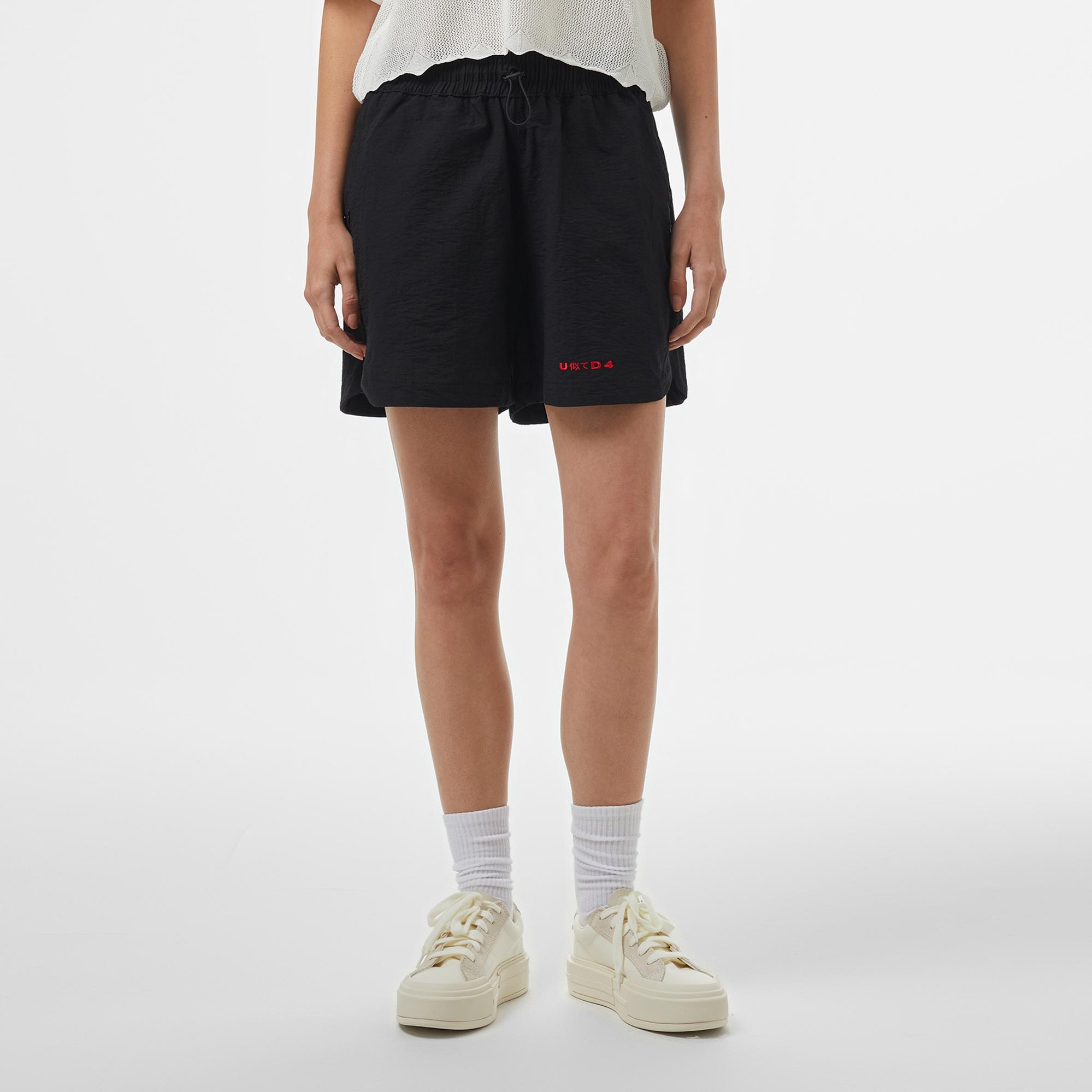 UNITED4 Kadın Siyah Şort
