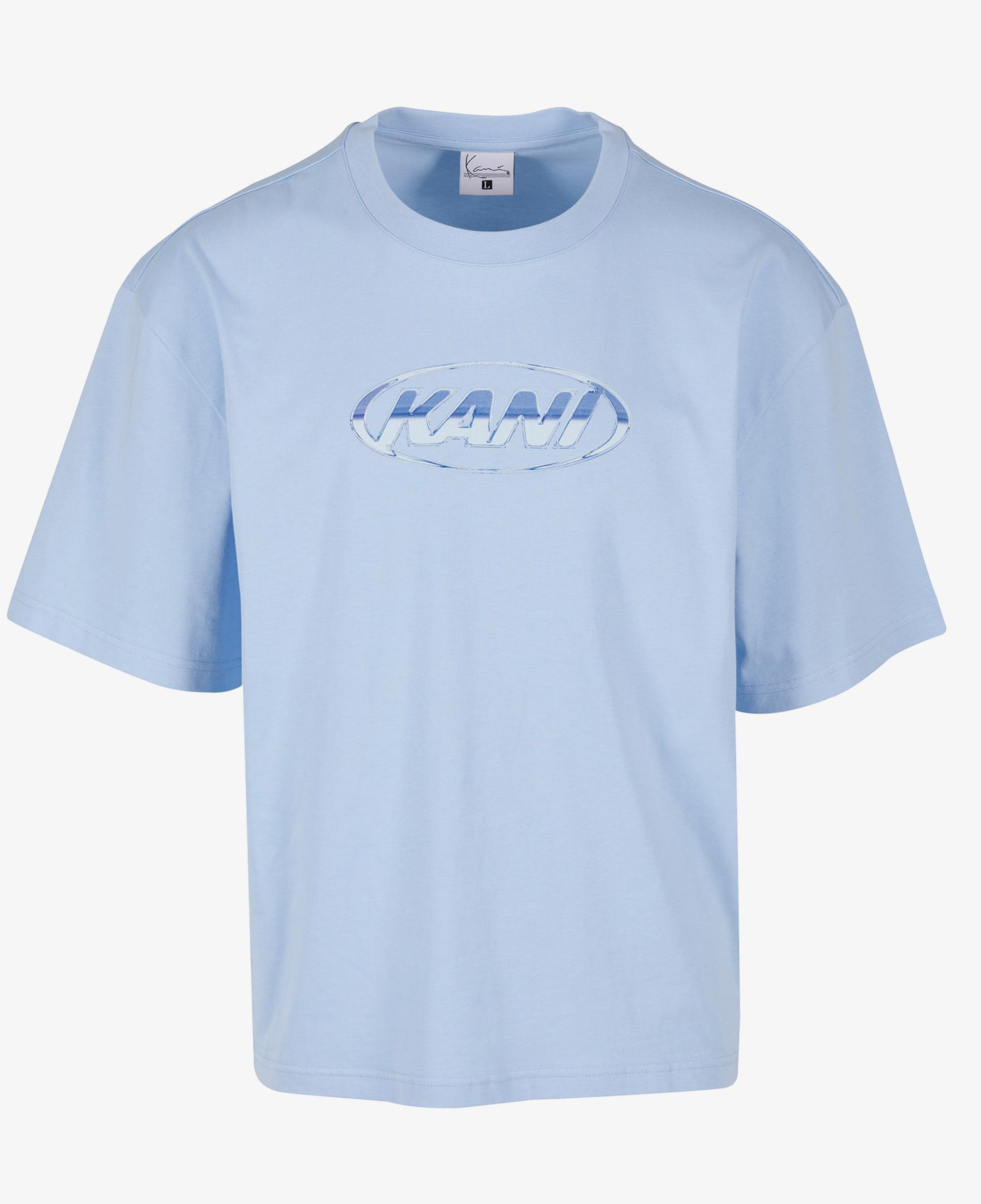Karl Kani Woven Signature Chrome Logo Erkek Mavi T-Shirt