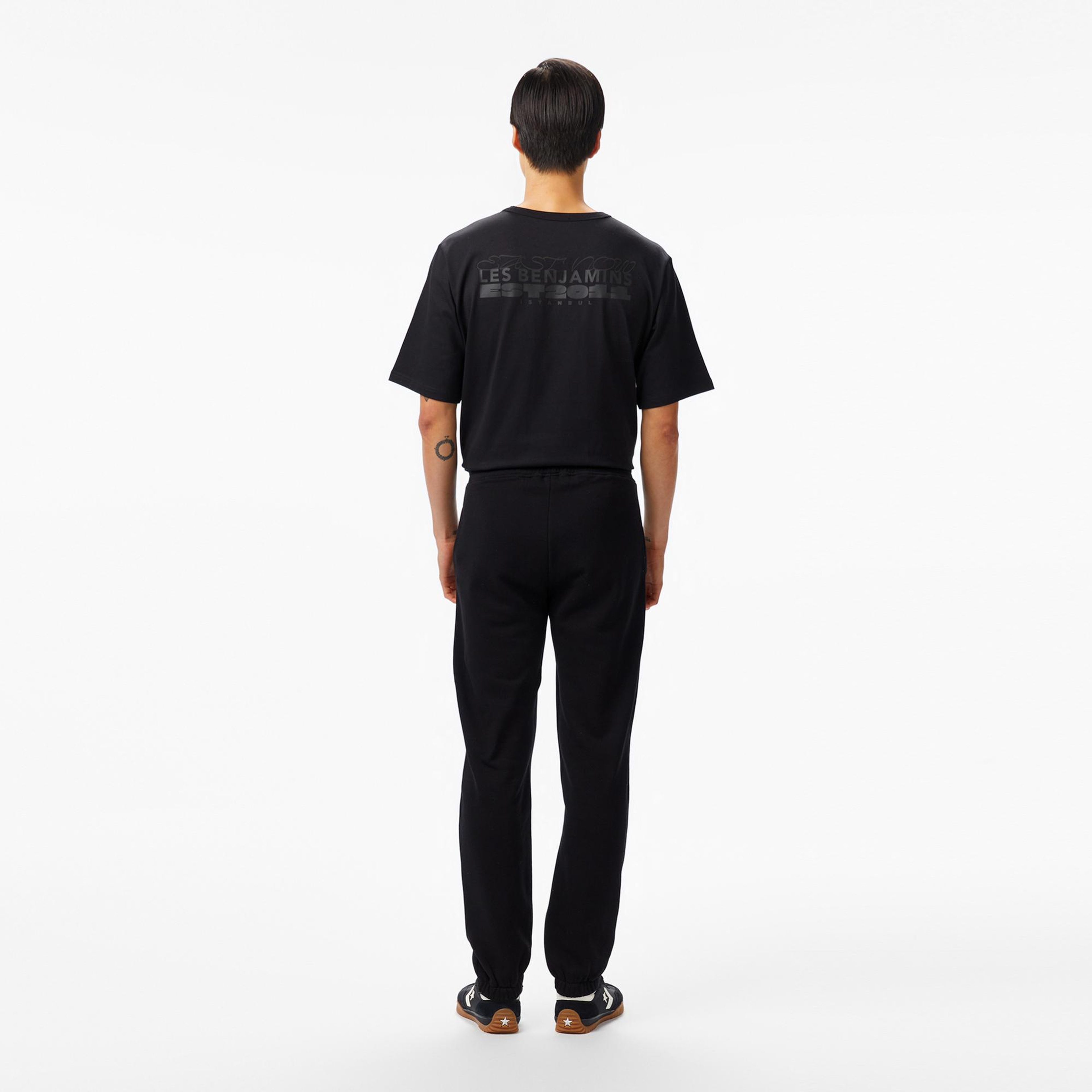 Les Benjamins Erkek Siyah Eşofman Altı