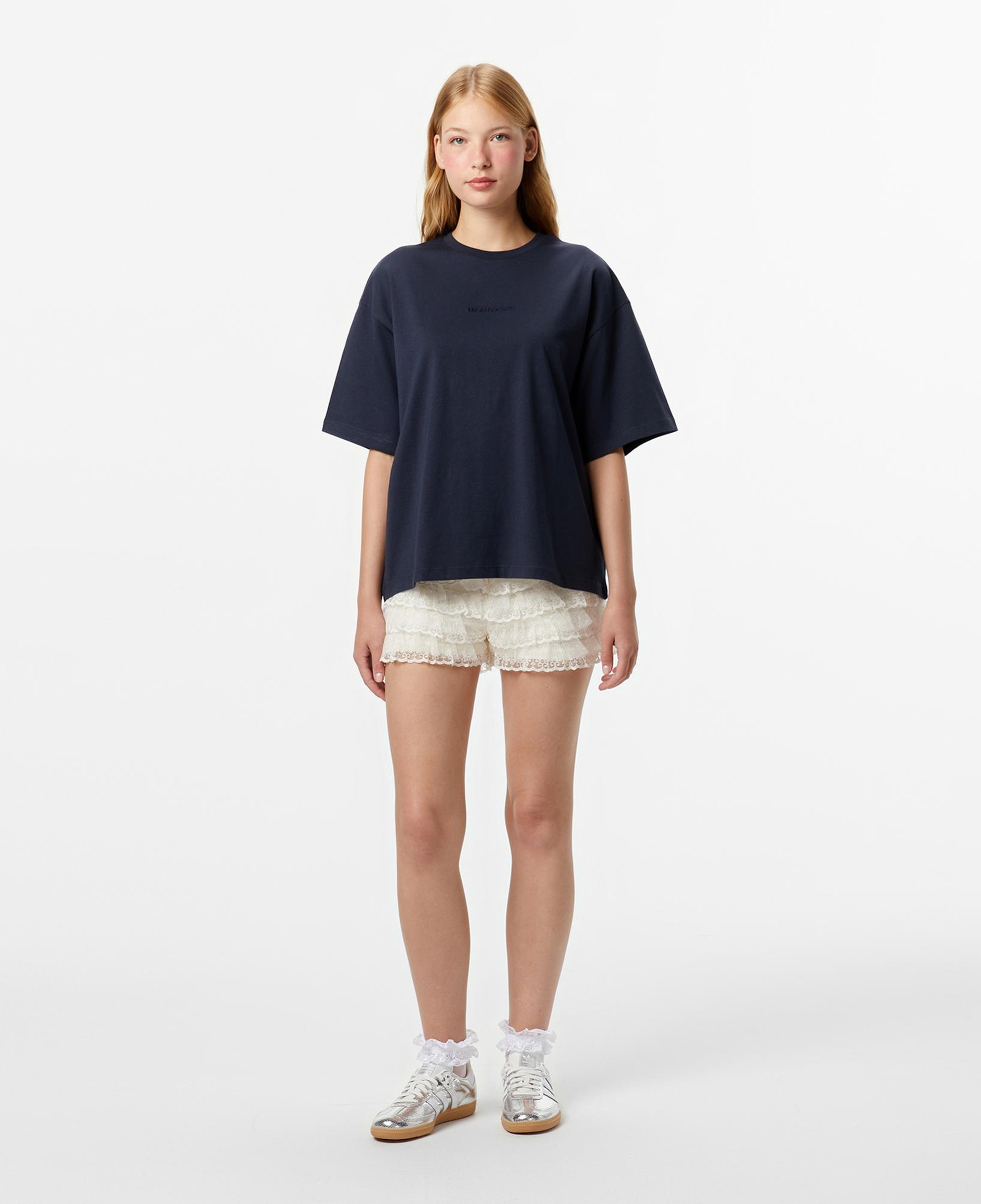 Les Benjamins Kadın Antrasit Tişört