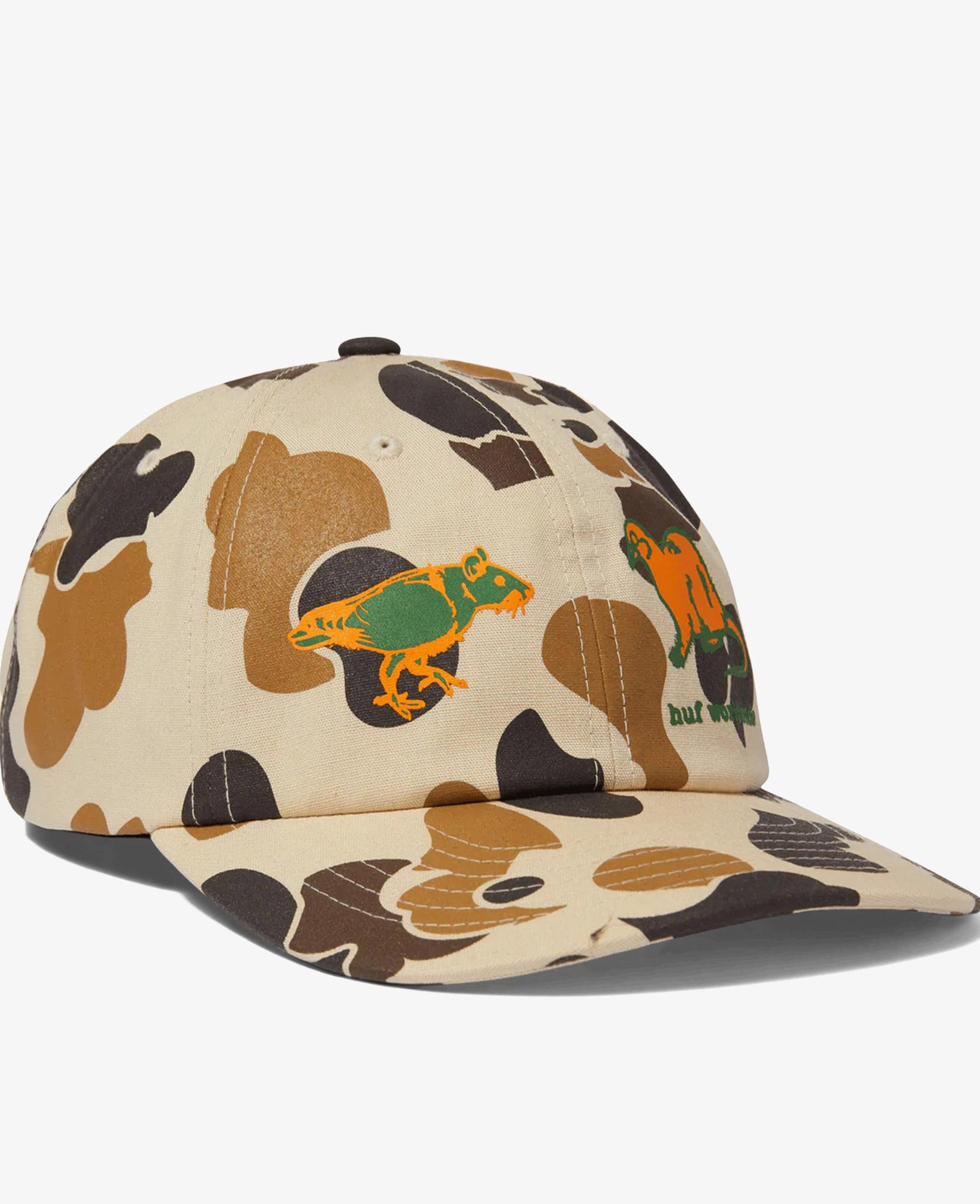 Huf Rigeon Snapback Erkek Kahverengi Şapka