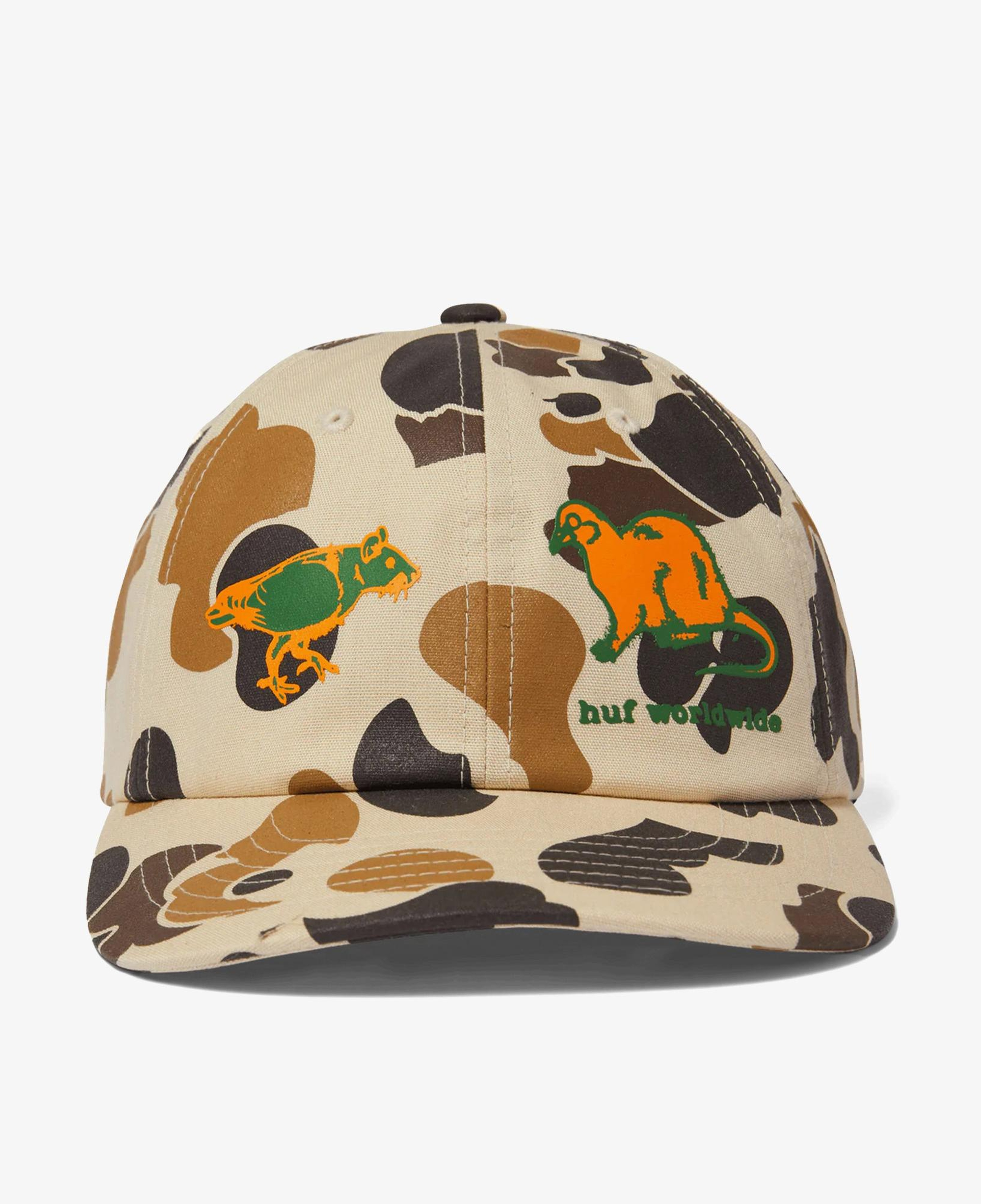 Huf Rigeon Snapback Erkek Kahverengi Şapka