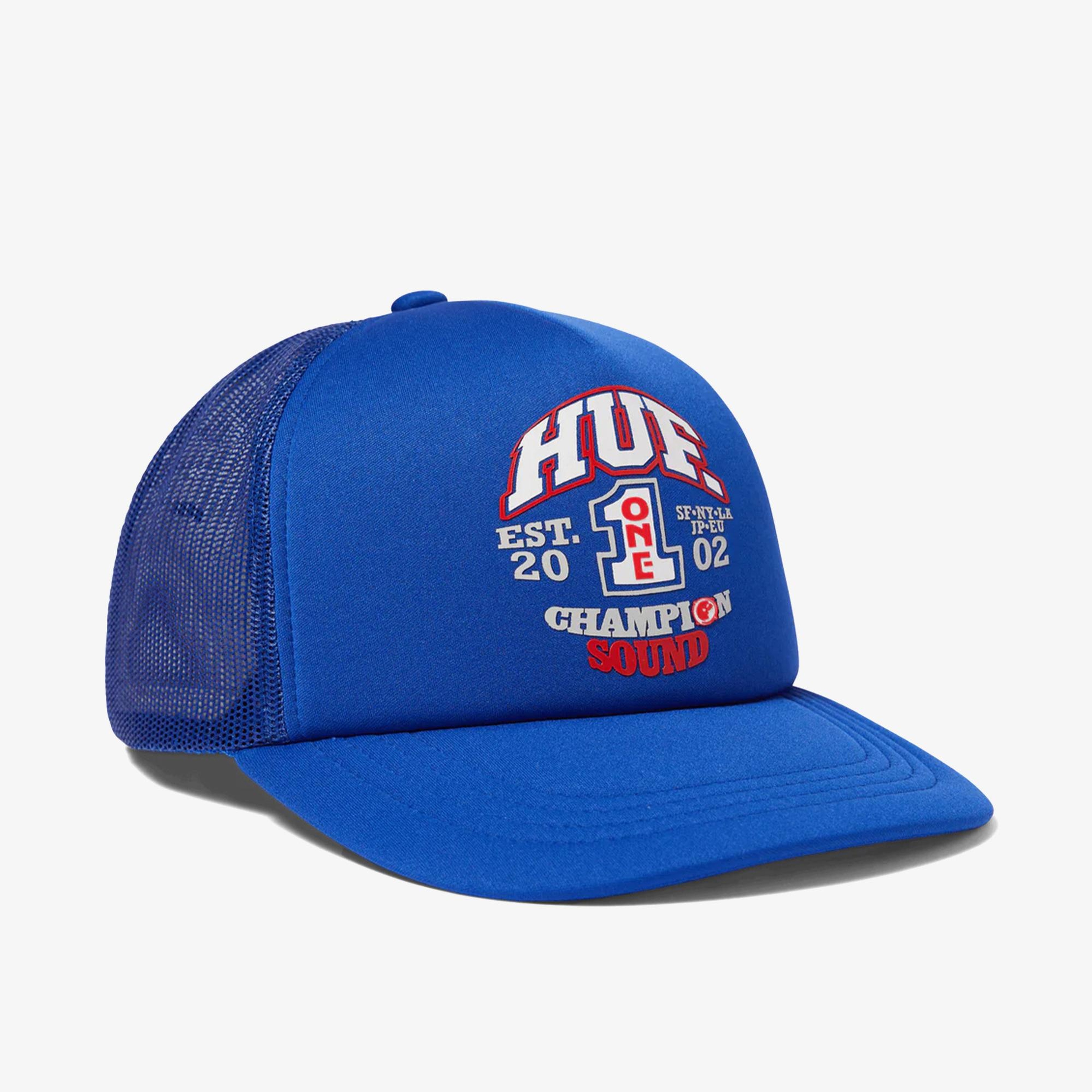 Huf Champion Sound Trucker Erkek Mavi Şapka