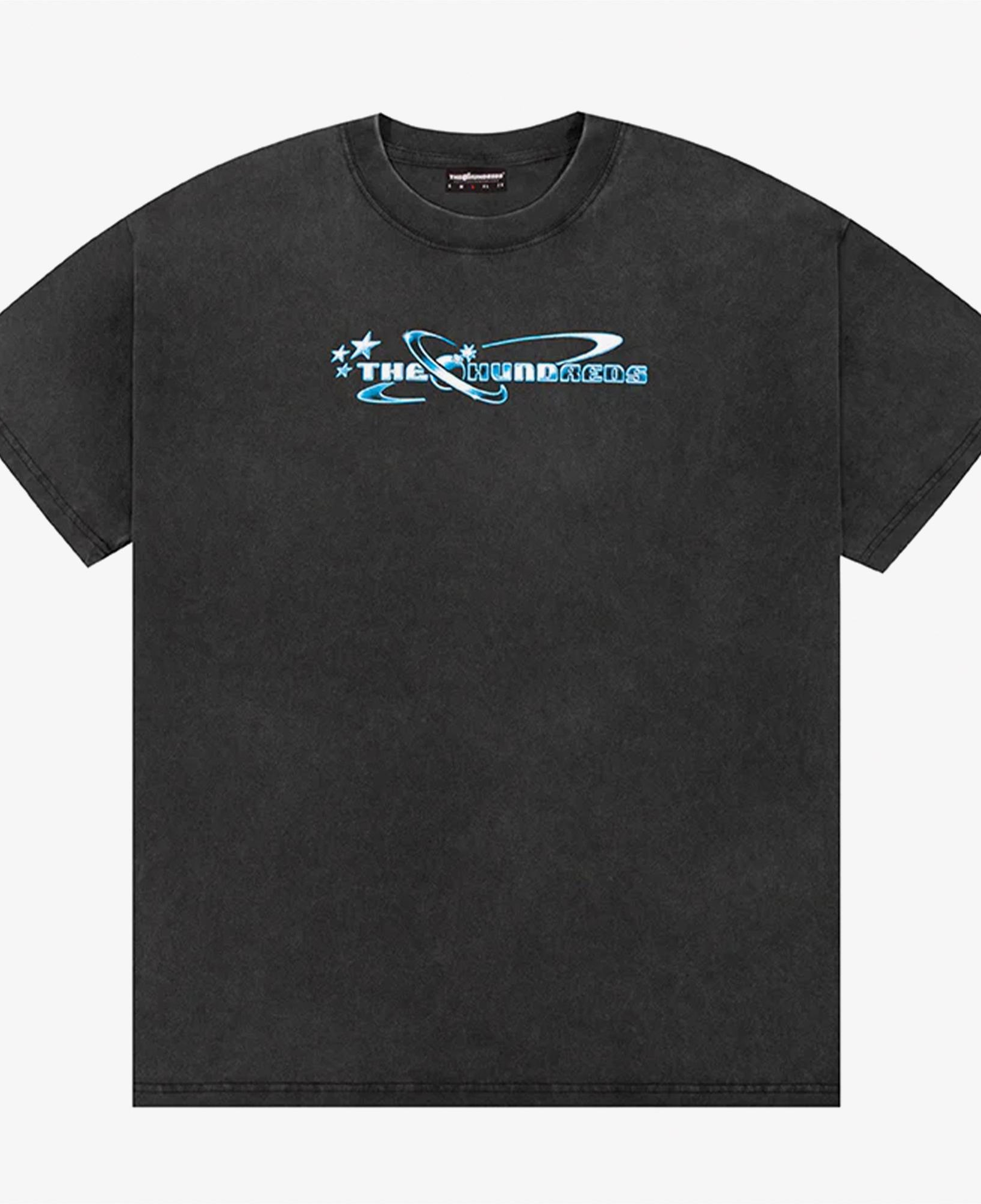 The Hundreds Y2K Bar Logo Erkek Siyah T-Shirt