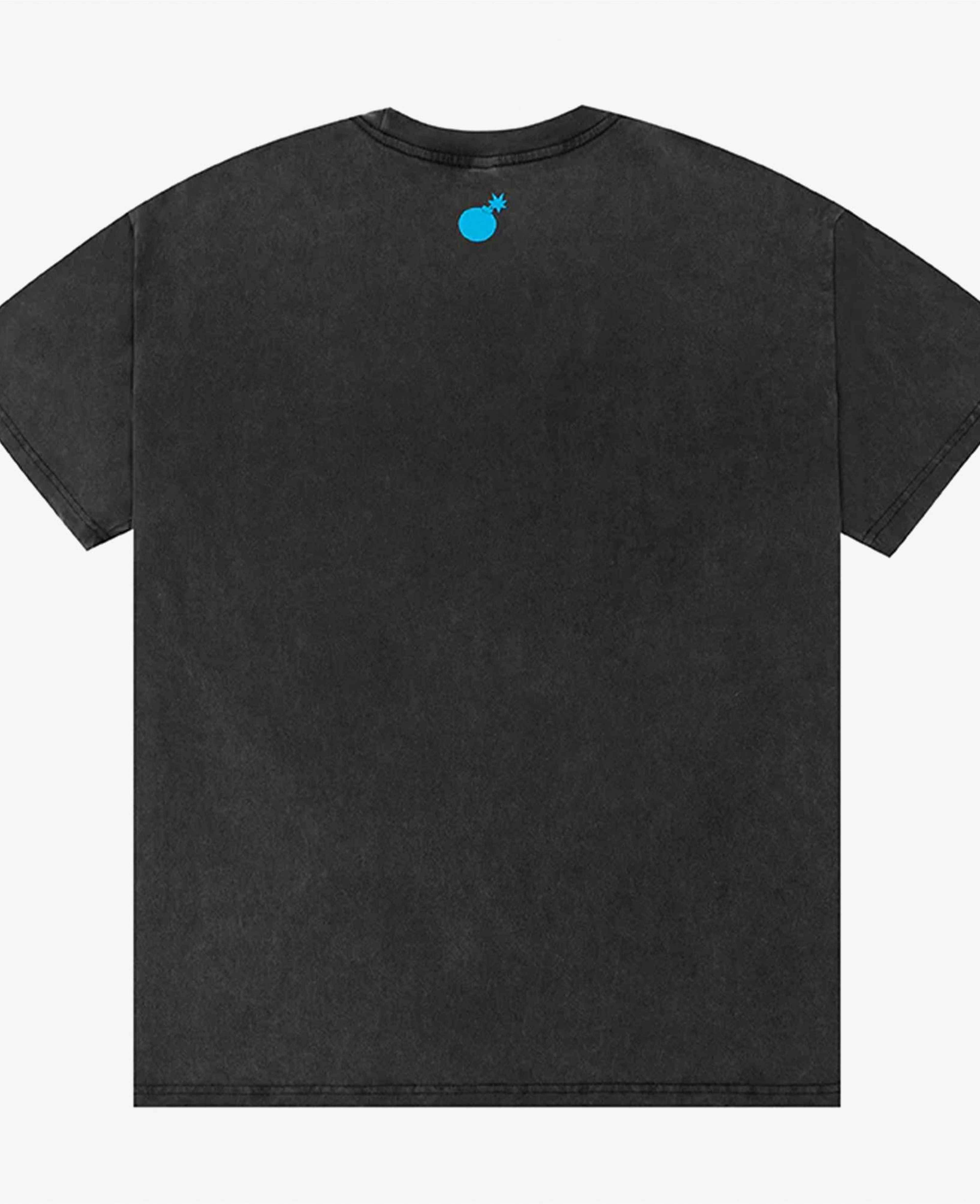The Hundreds Y2K Bar Logo Erkek Siyah T-Shirt