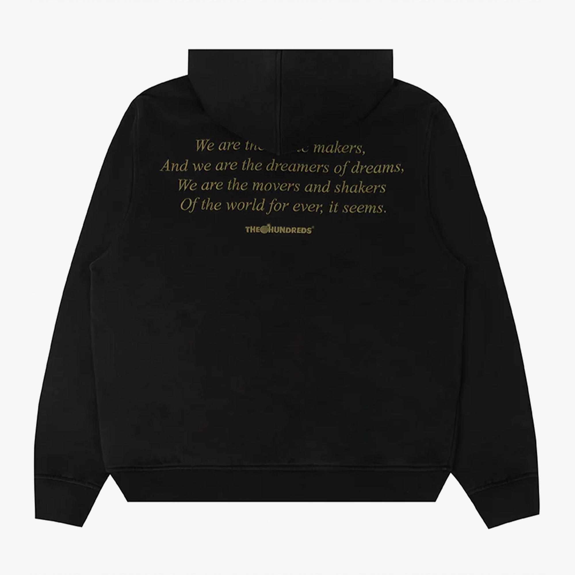 The Hundreds Dreamers Pullover Erkek Siyah Hoodie