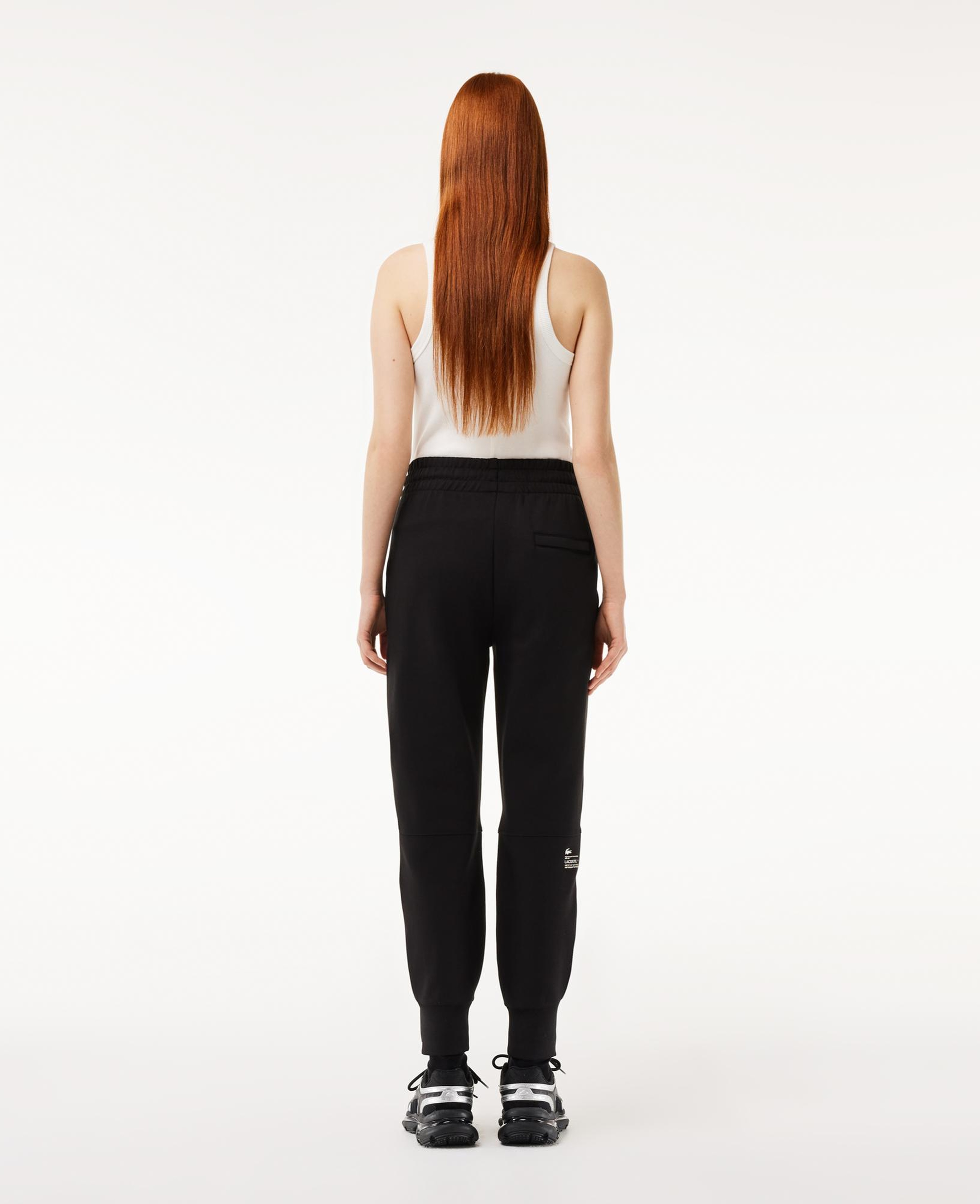 Lacoste Kadın Tapered Fit Siyah Eşofman Altı