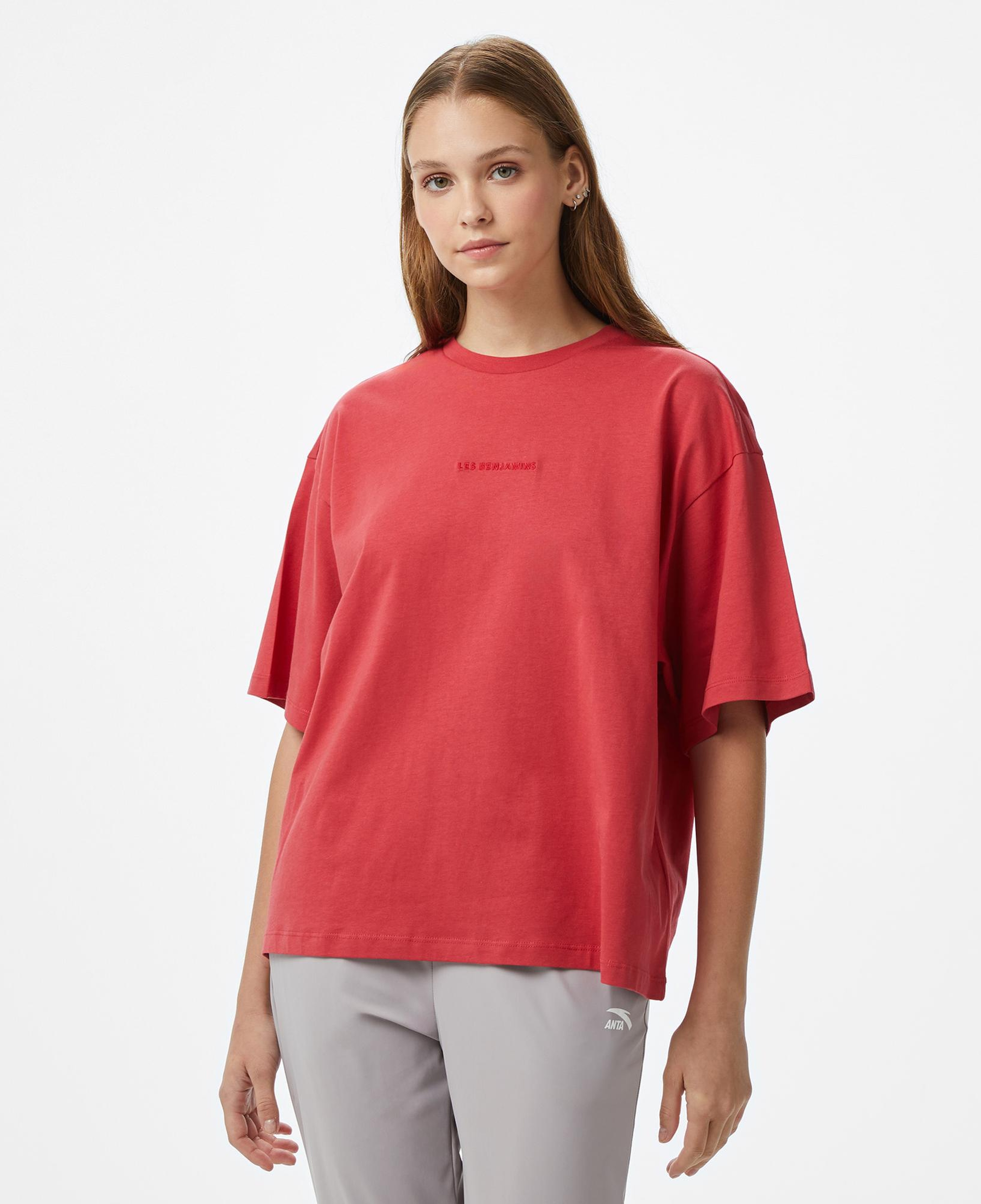 Les Benjamins Kadın Kırmızı T-Shirt