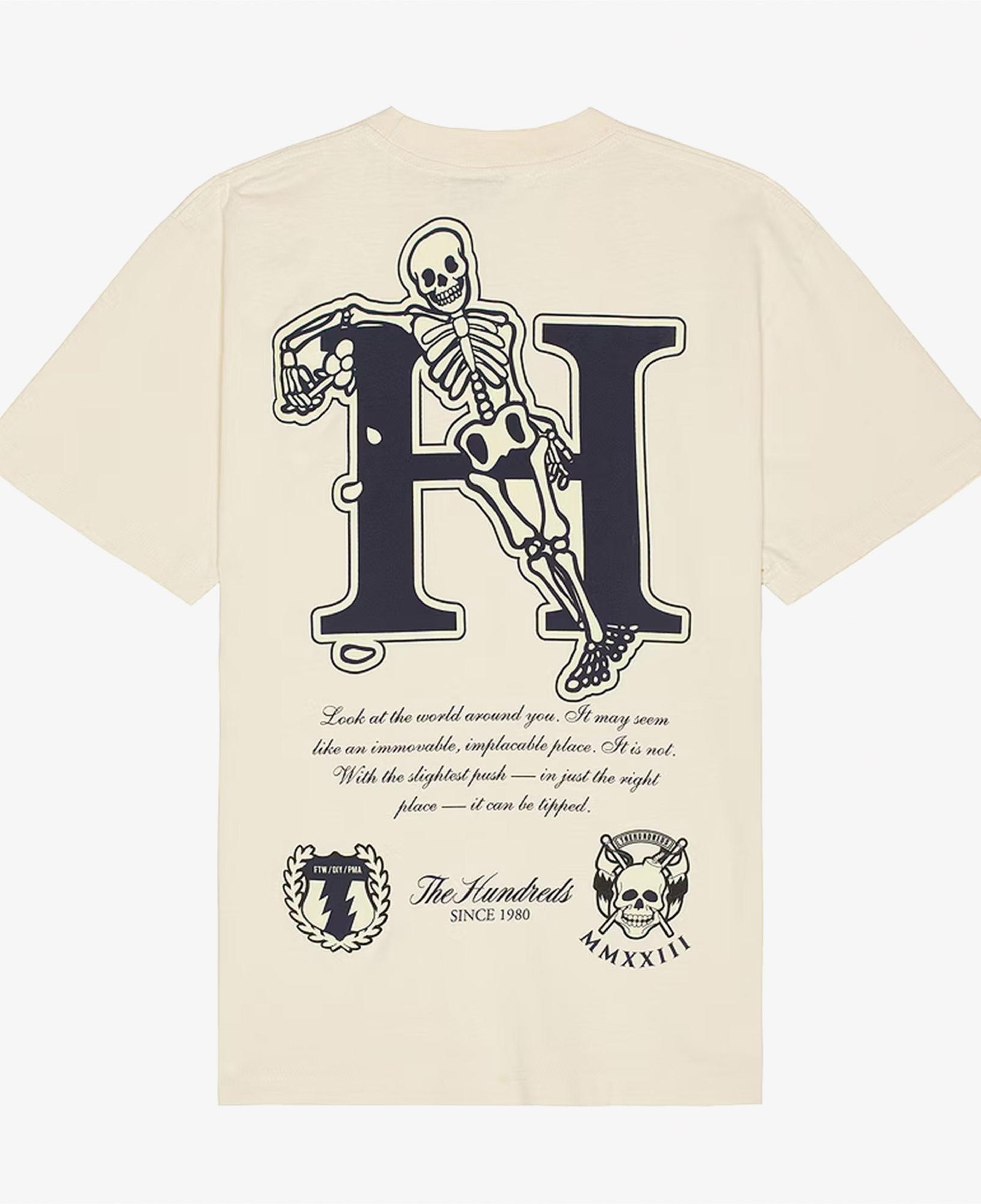 The Hundreds End Of The Beginning Erkek Beyaz T-Shirt