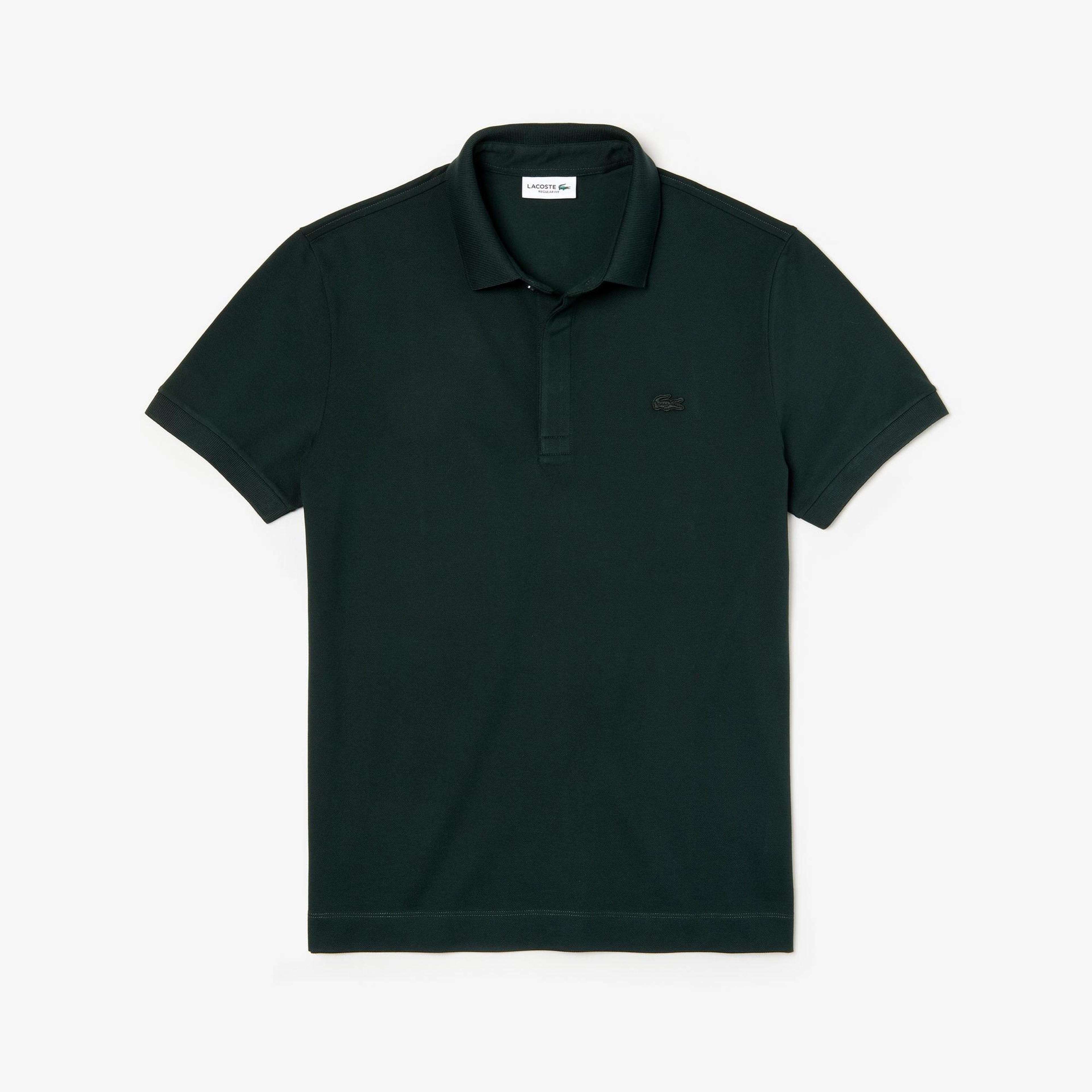 Lacoste Paris Erkek Regular Fit Koyu Yeşil Polo