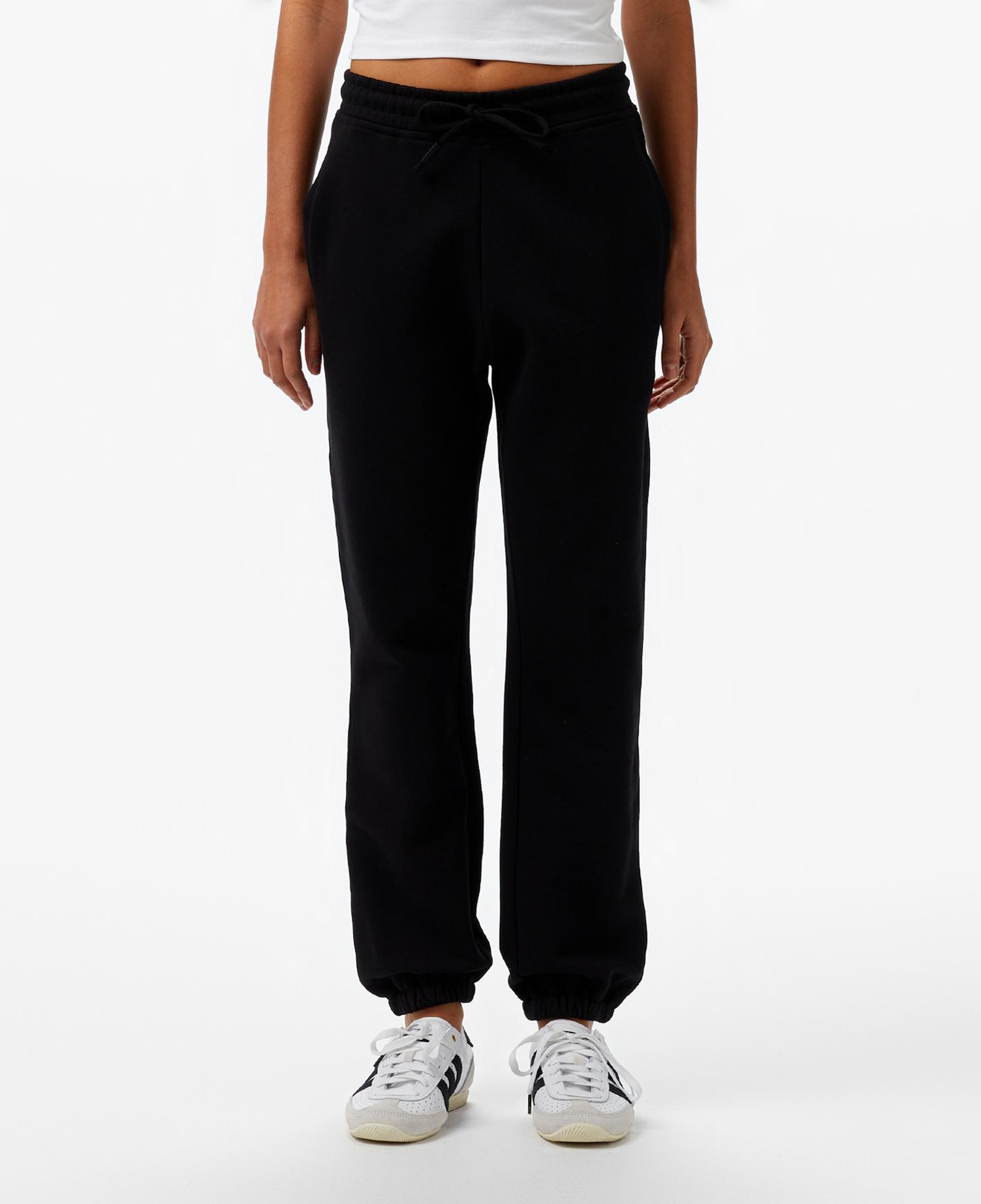 Les Benjamins Kadın Siyah Eşofman Altı