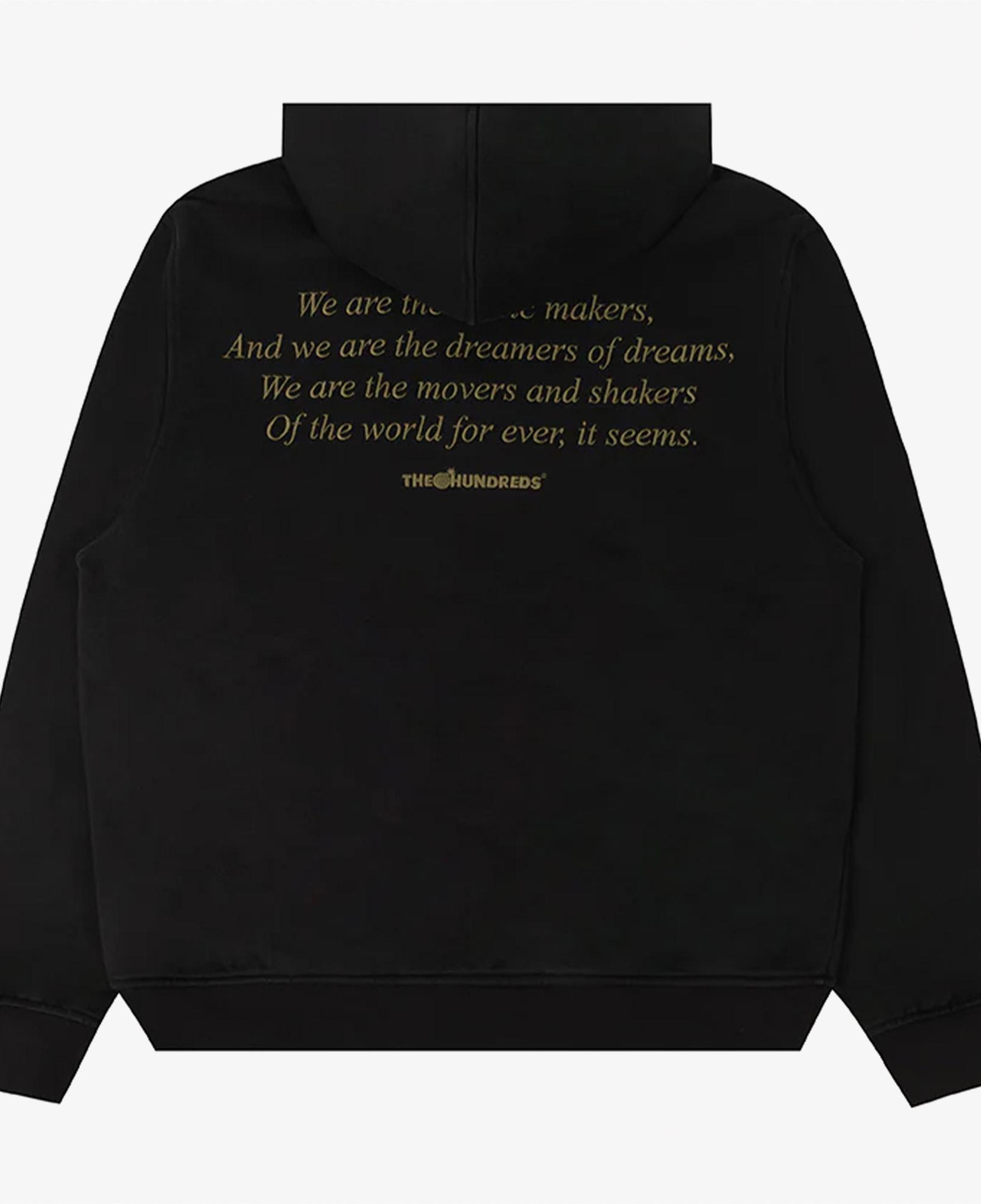 The Hundreds Dreamers Pullover Erkek Siyah Hoodie
