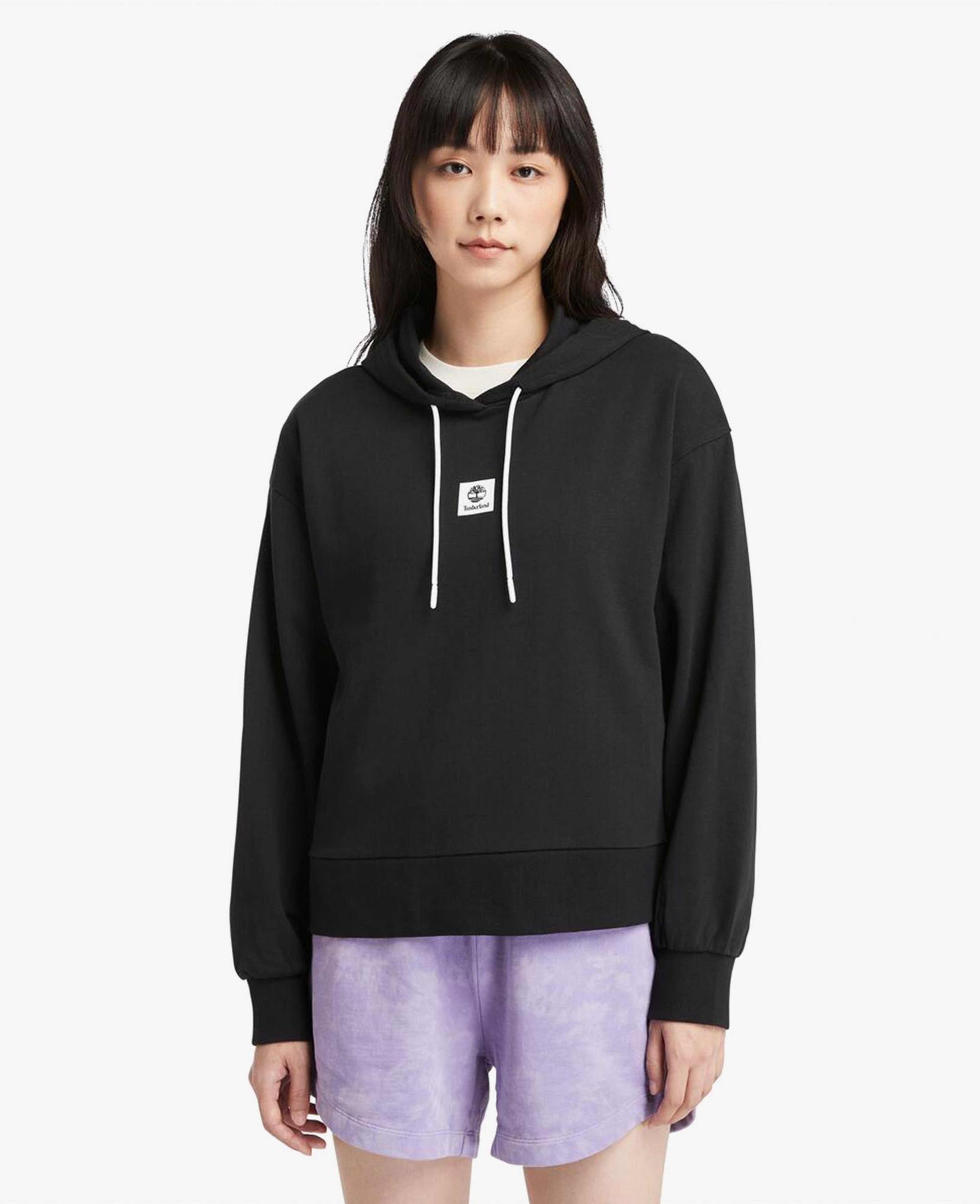 Timberland Kadın Loopback Siyah Kapüşonlu Üst