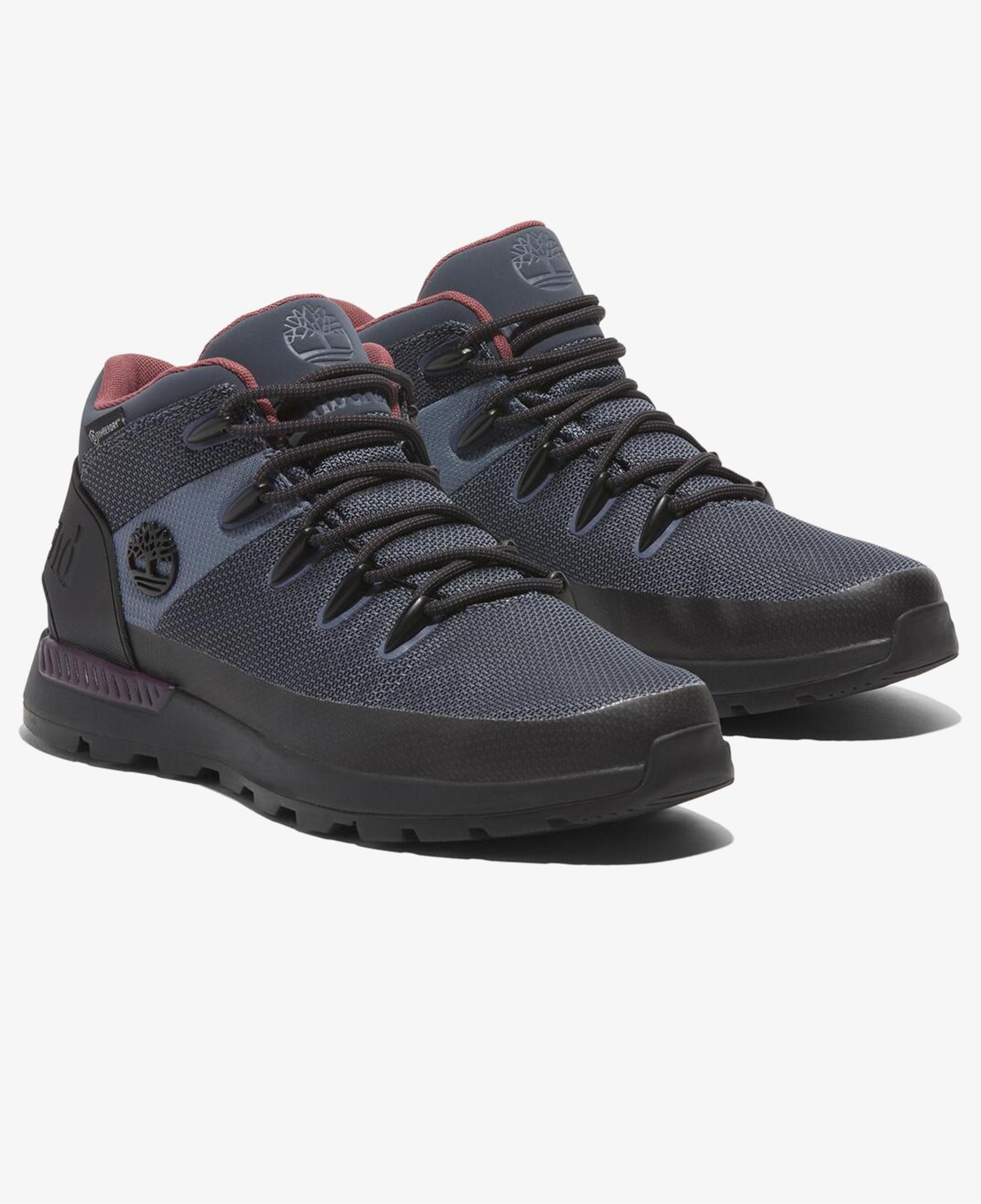 Timberland Sprint Trekker Mid Lace Up Waterproof Erkek Mavi Outdoor Ayakkabı