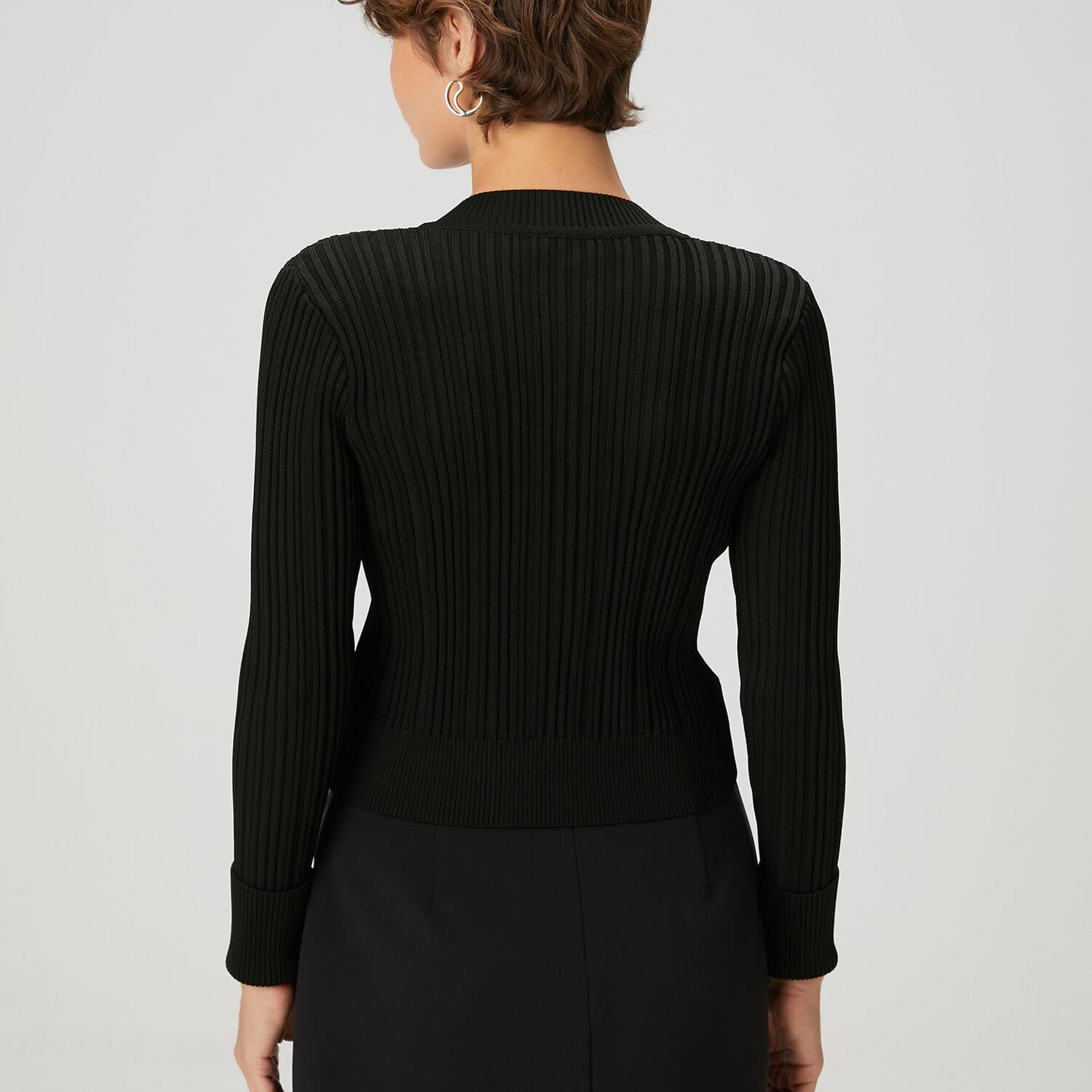 Beymen Club Kadın Siyah Triko Ceket