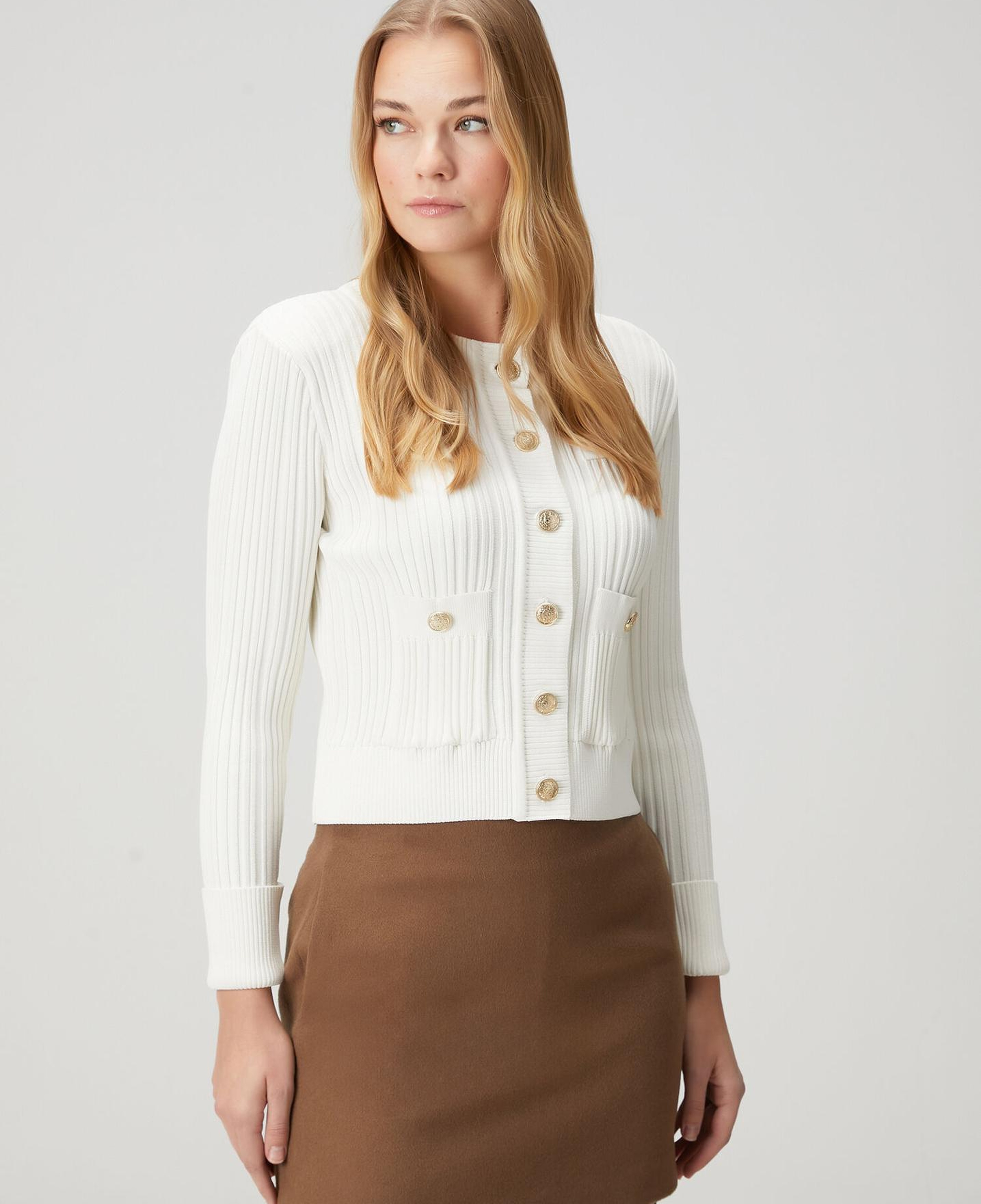 Beymen Club Kadın Kırık Beyaz Triko Ceket