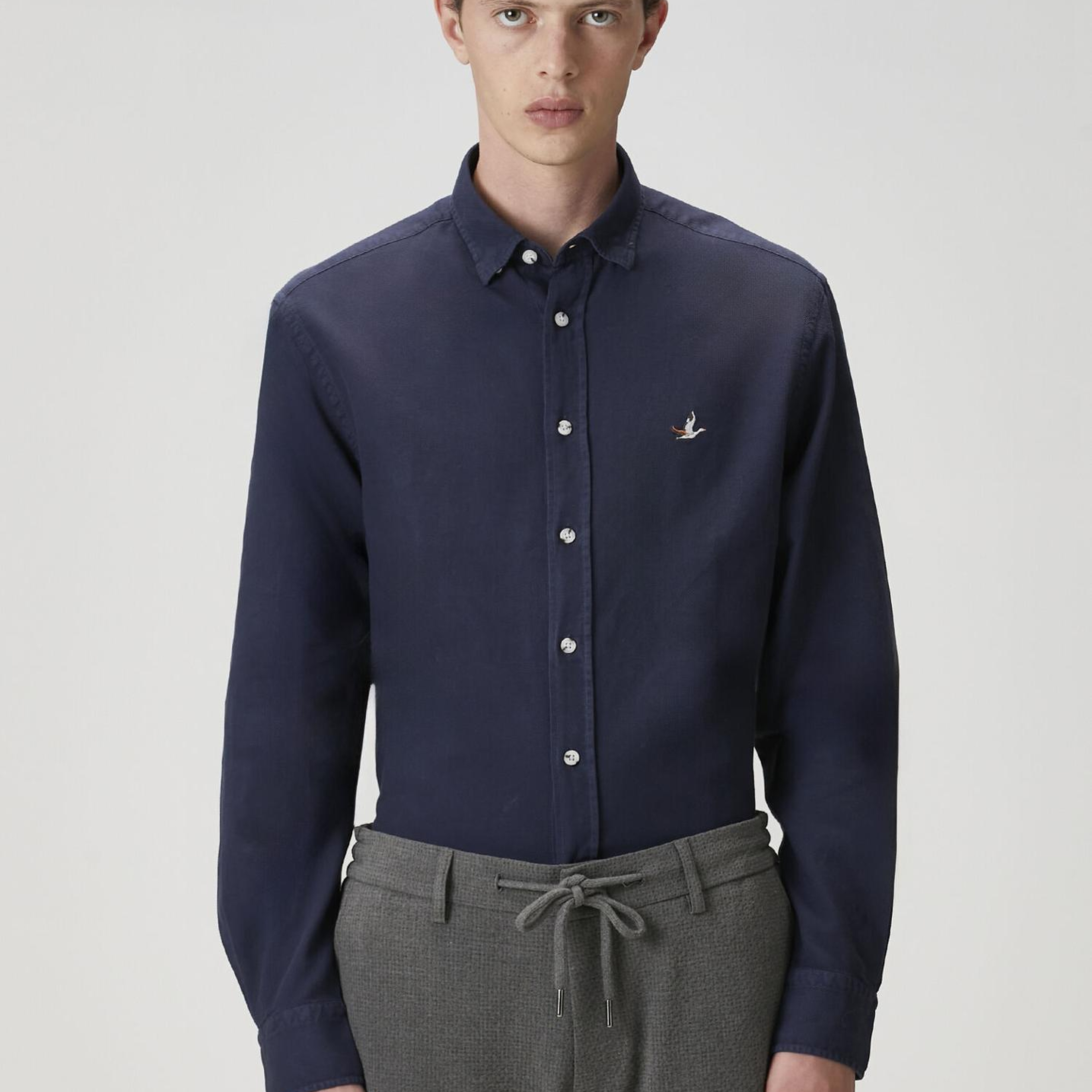 Beymen Club Erkek Comfort Fit Lacivert Gömlek