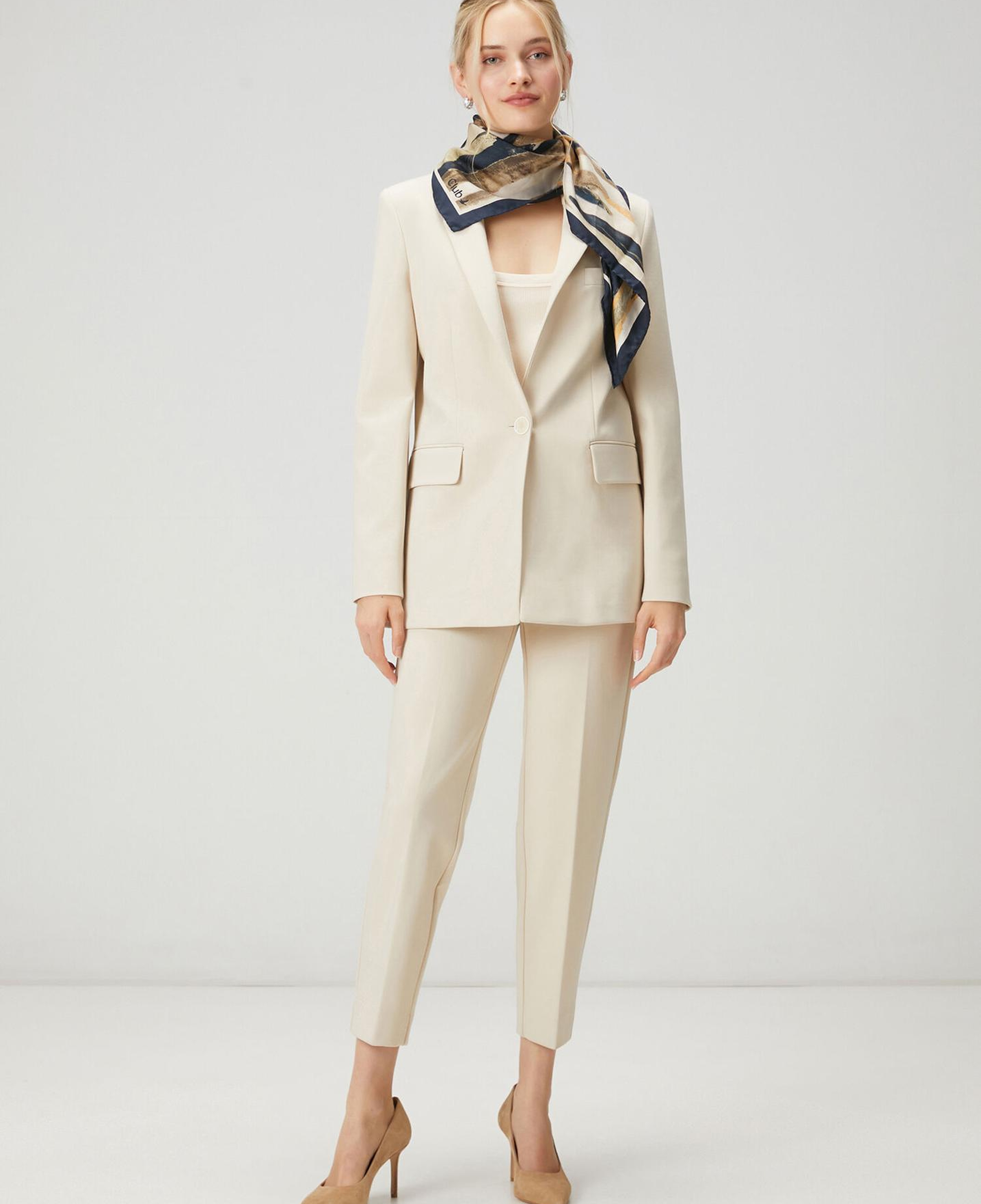 Beymen Club Kadın Bej Cigarette Pantolon