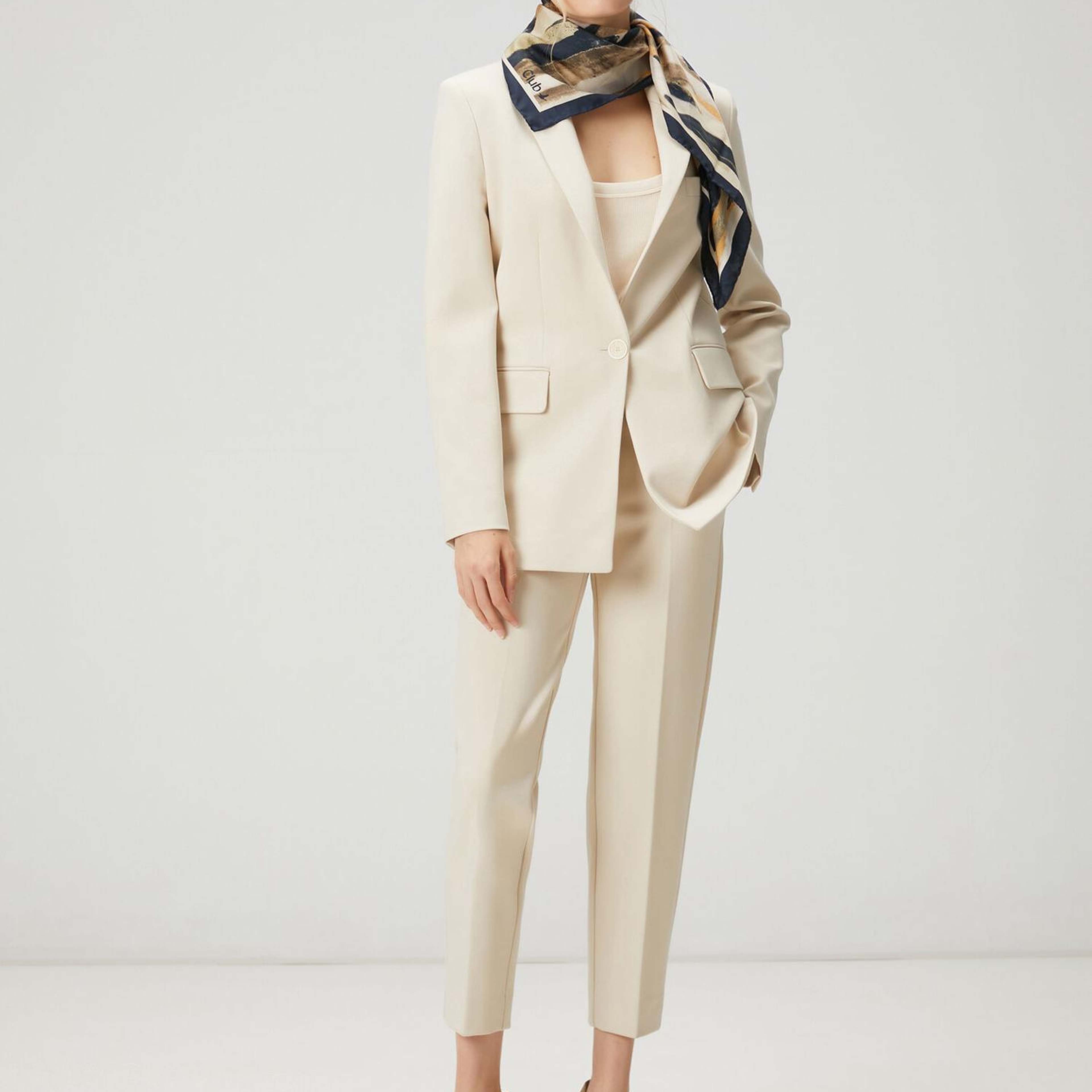 Beymen Club Kadın Bej Cigarette Pantolon