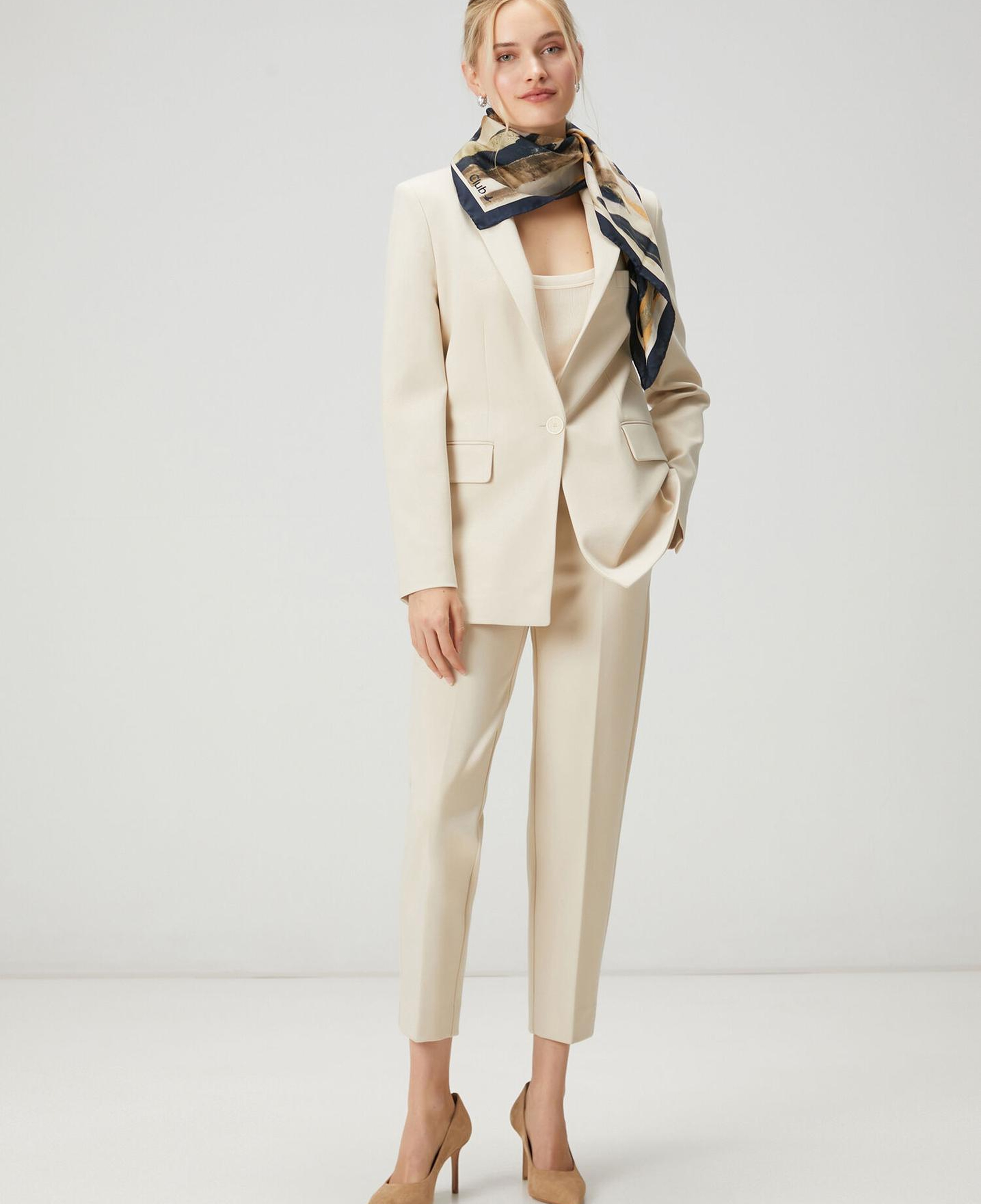 Beymen Club Kadın Bej Cigarette Pantolon