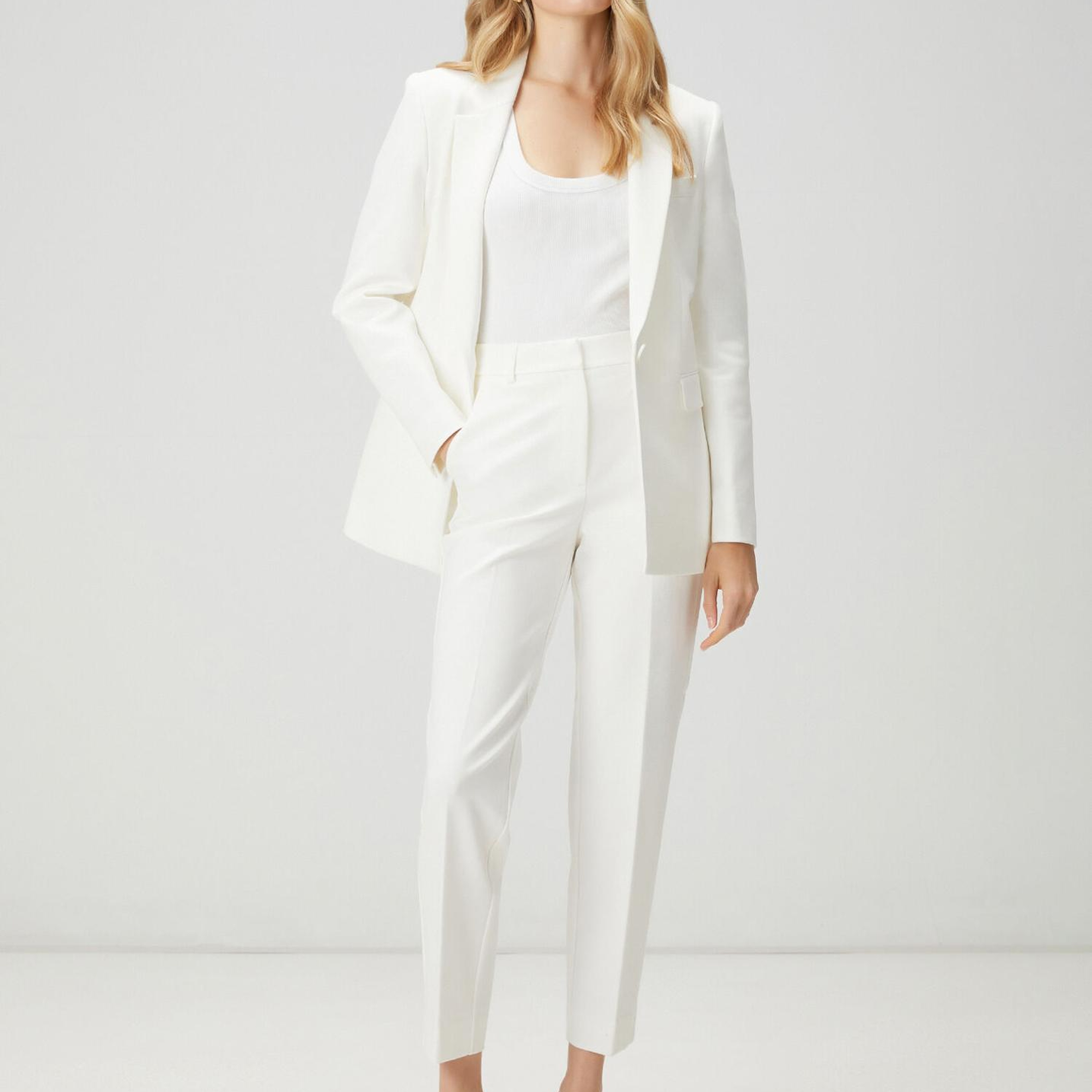 Beymen Club Kadın Kırık Beyaz Pantolon