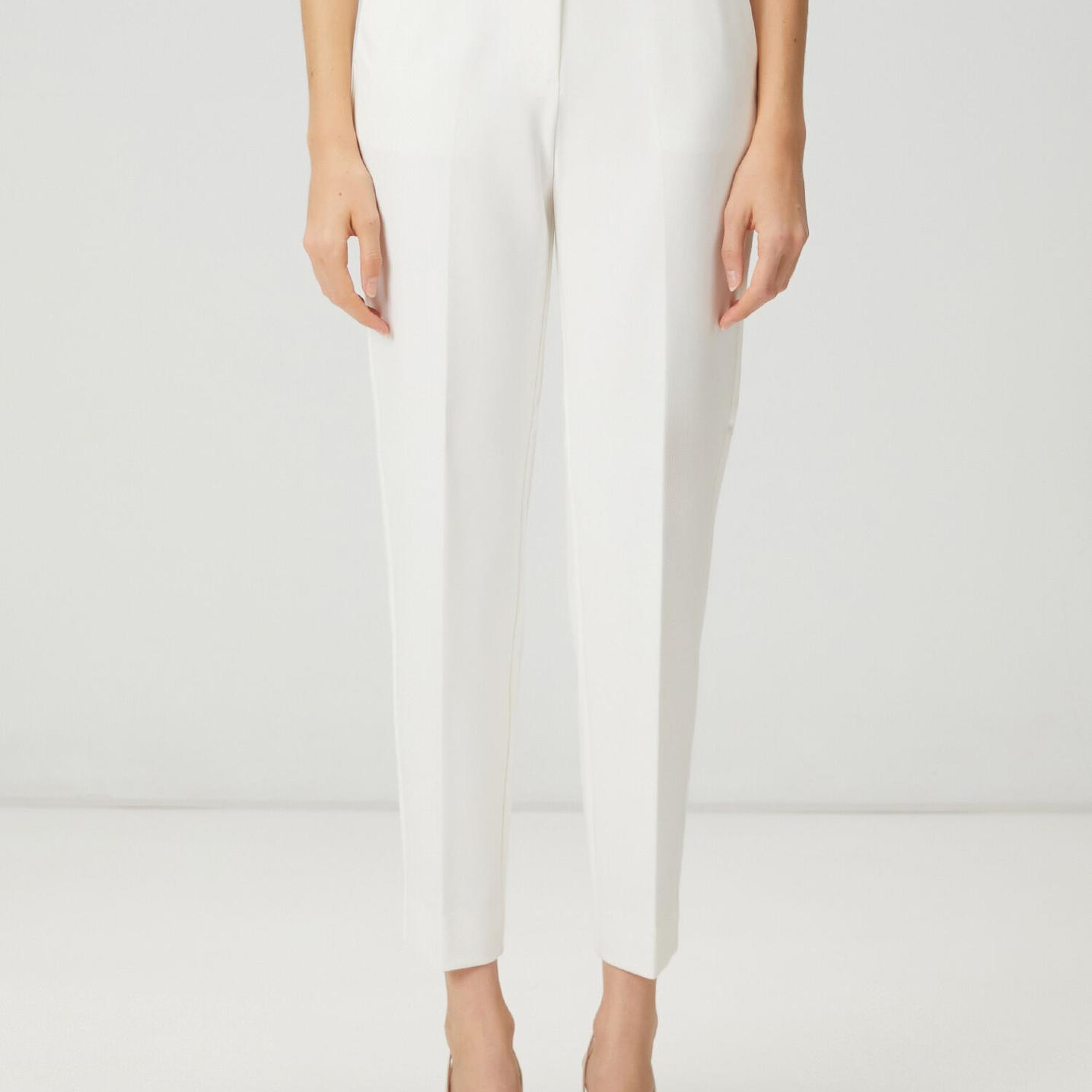 Beymen Club Kadın Kırık Beyaz Pantolon