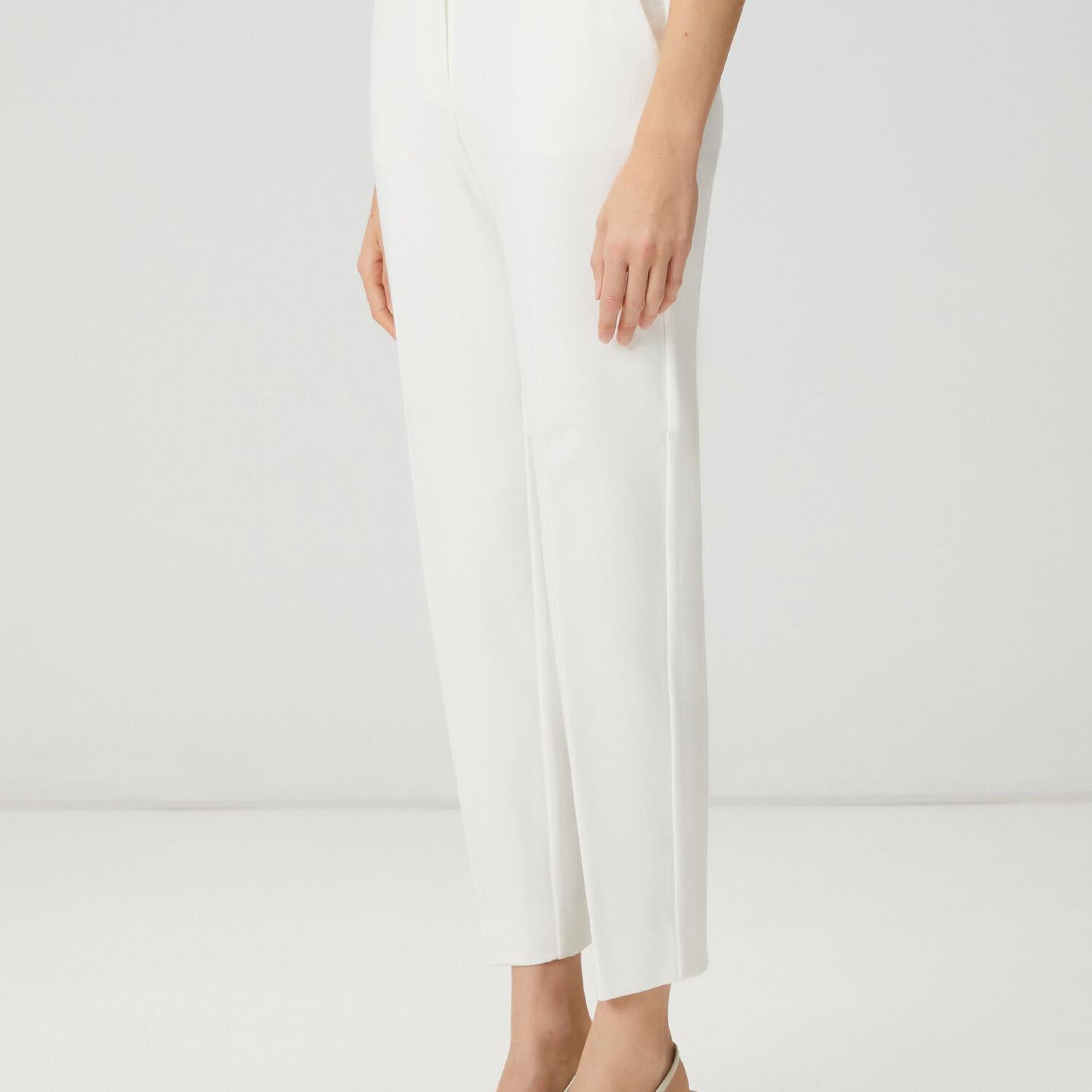 Beymen Club Kadın Kırık Beyaz Pantolon