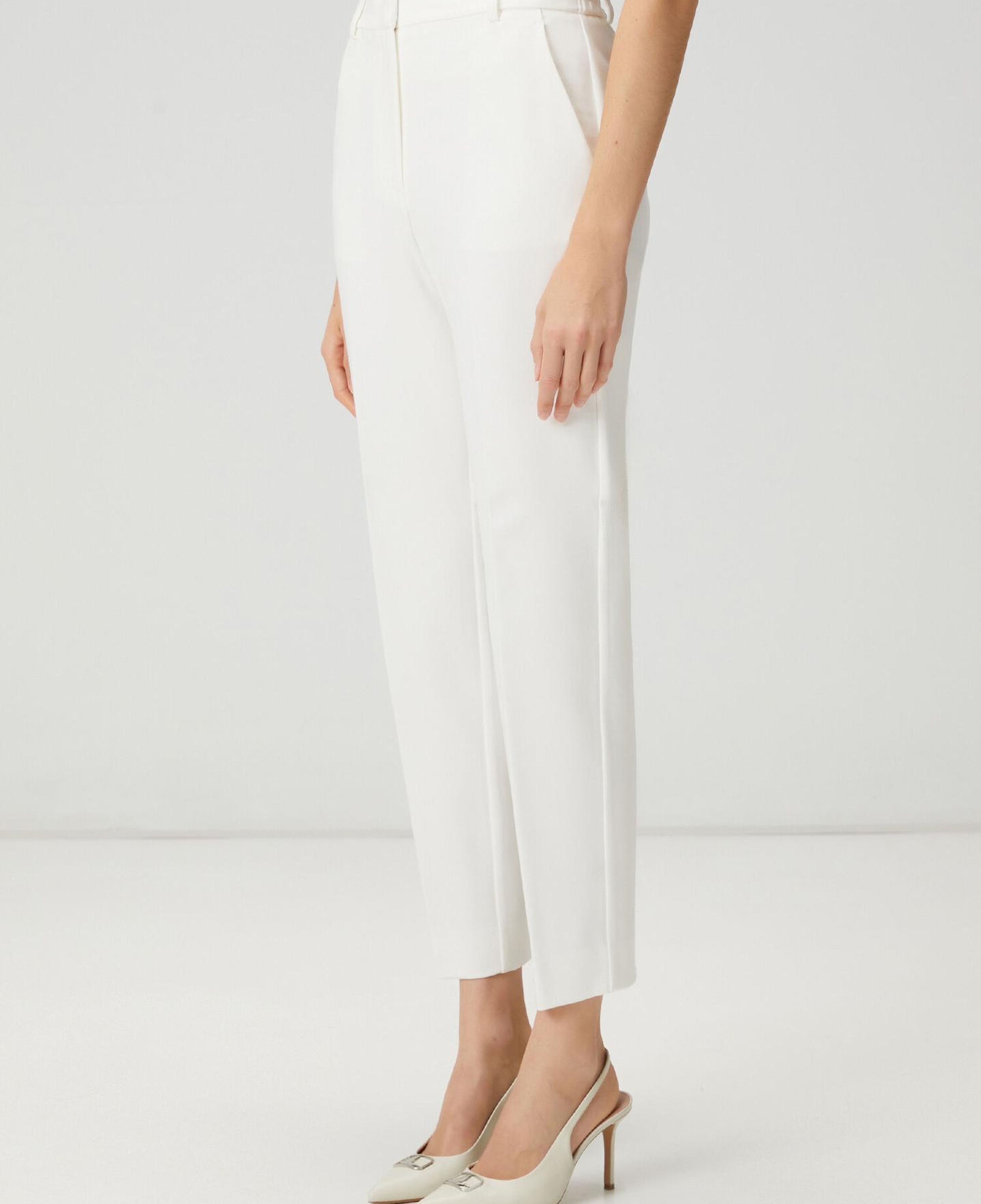 Beymen Club Kadın Kırık Beyaz Pantolon