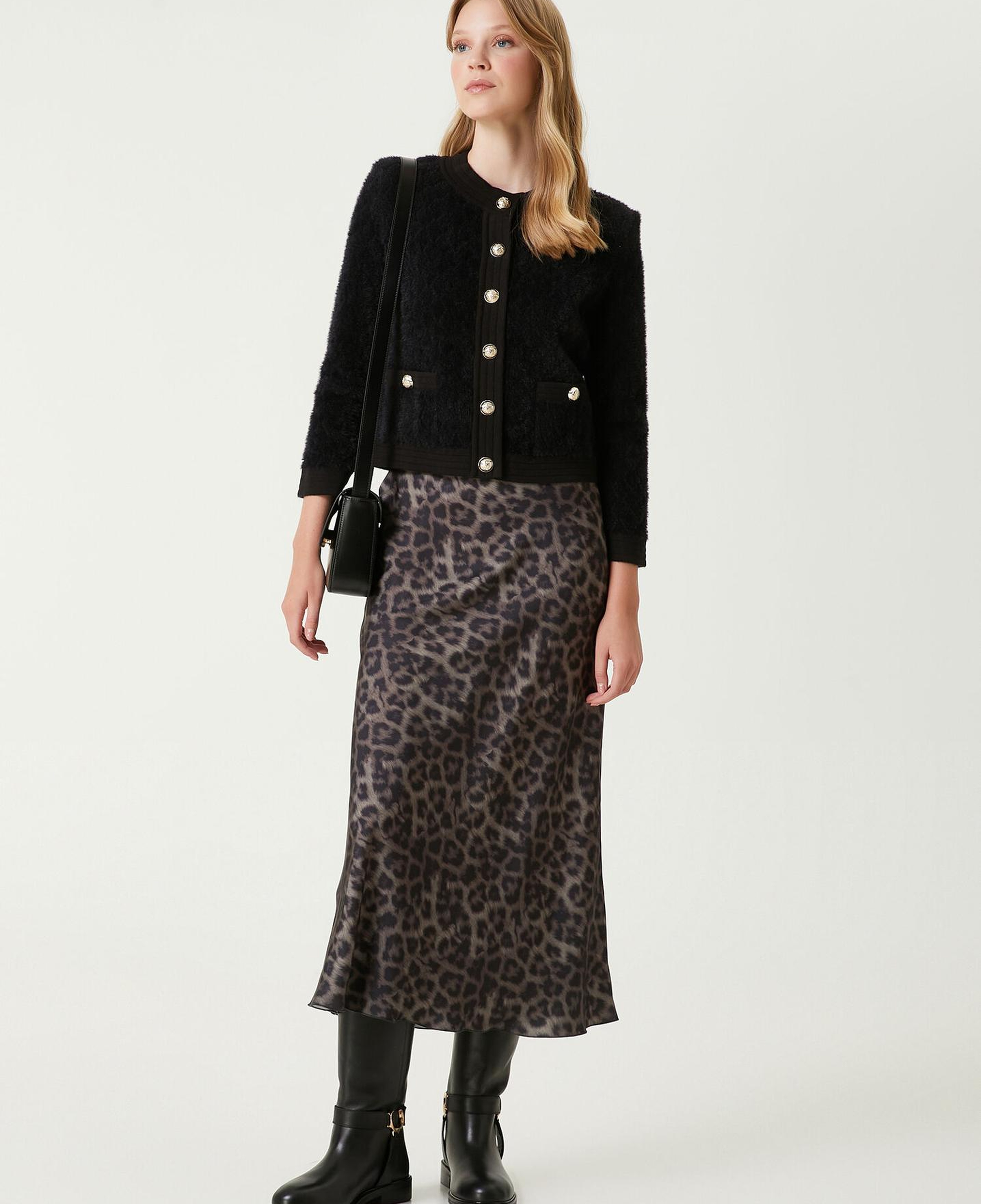 Beymen Club Kadın Siyah Tüylü Hırka