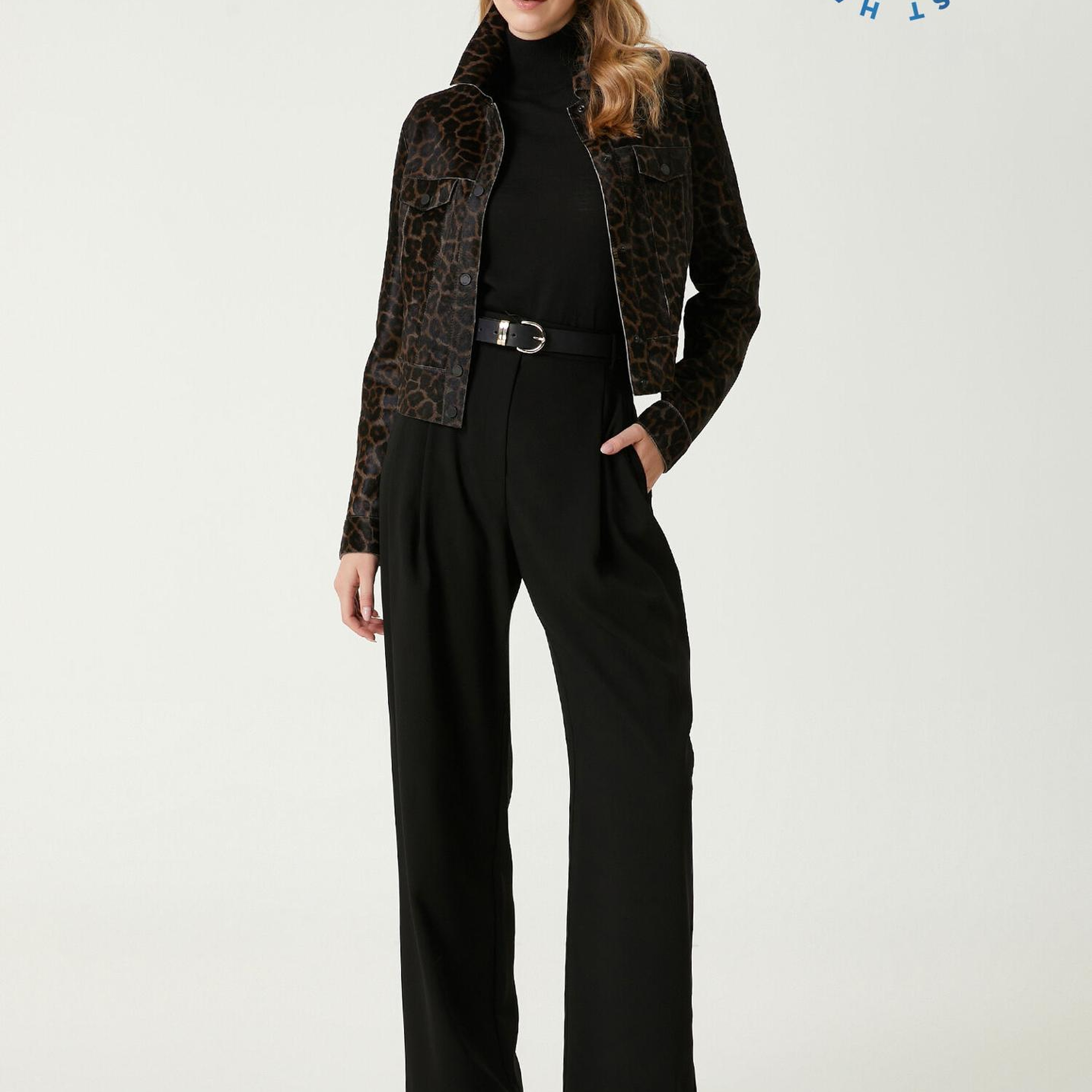 Beymen Club Kadın Siyah Krep Palazzo Pantolon