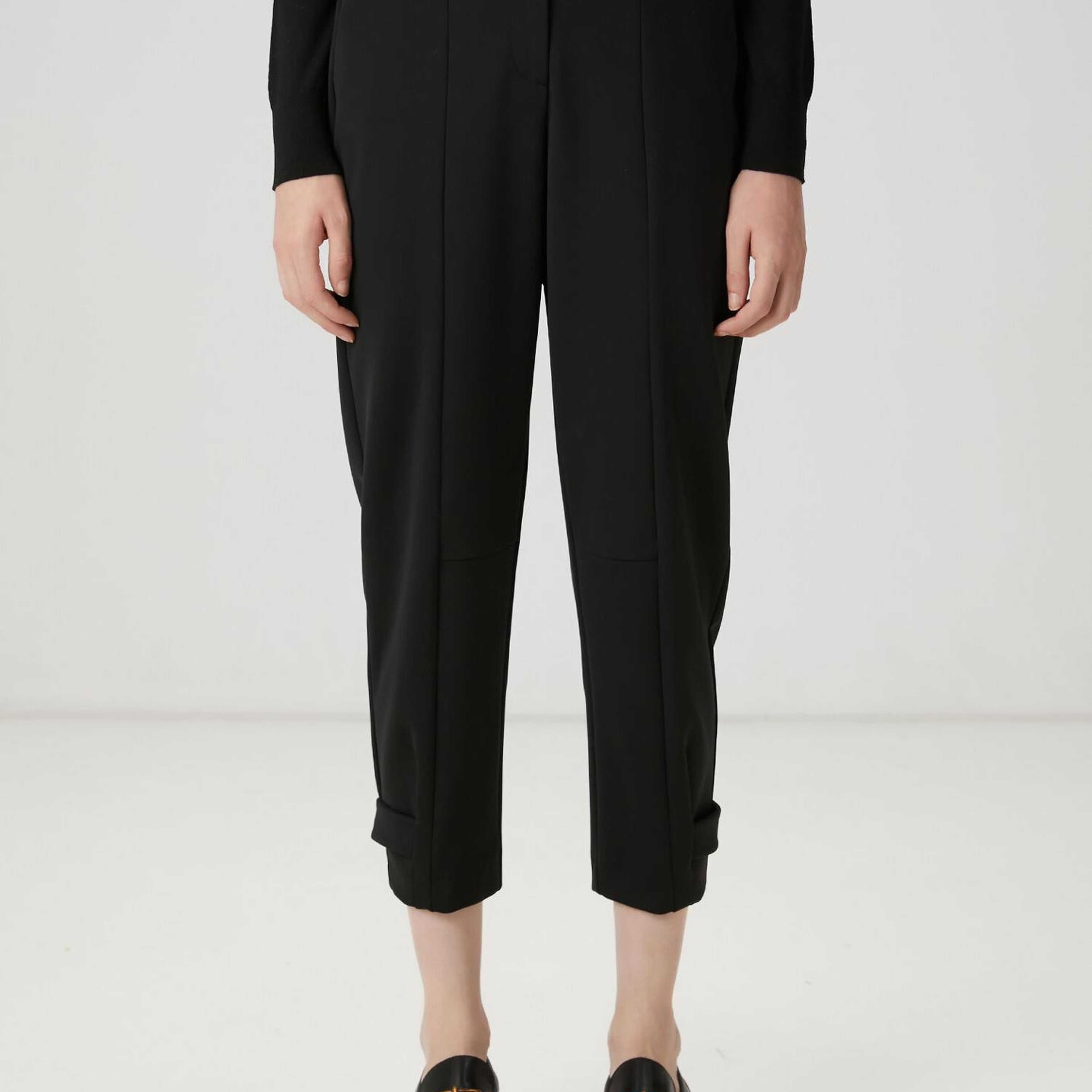 Beymen Club Kadın Siyah Scuba Jogger Pantolon