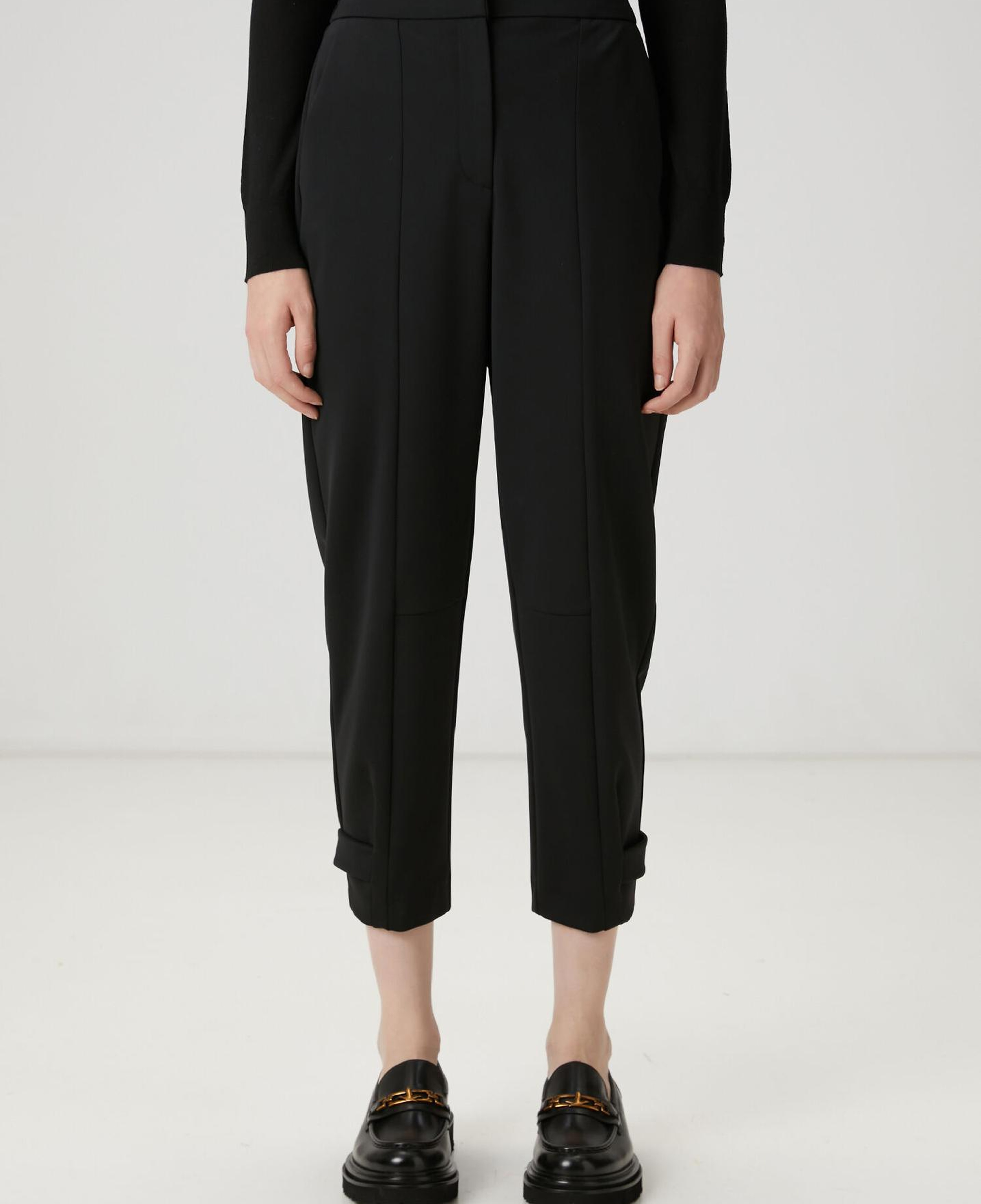 Beymen Club Kadın Siyah Scuba Jogger Pantolon