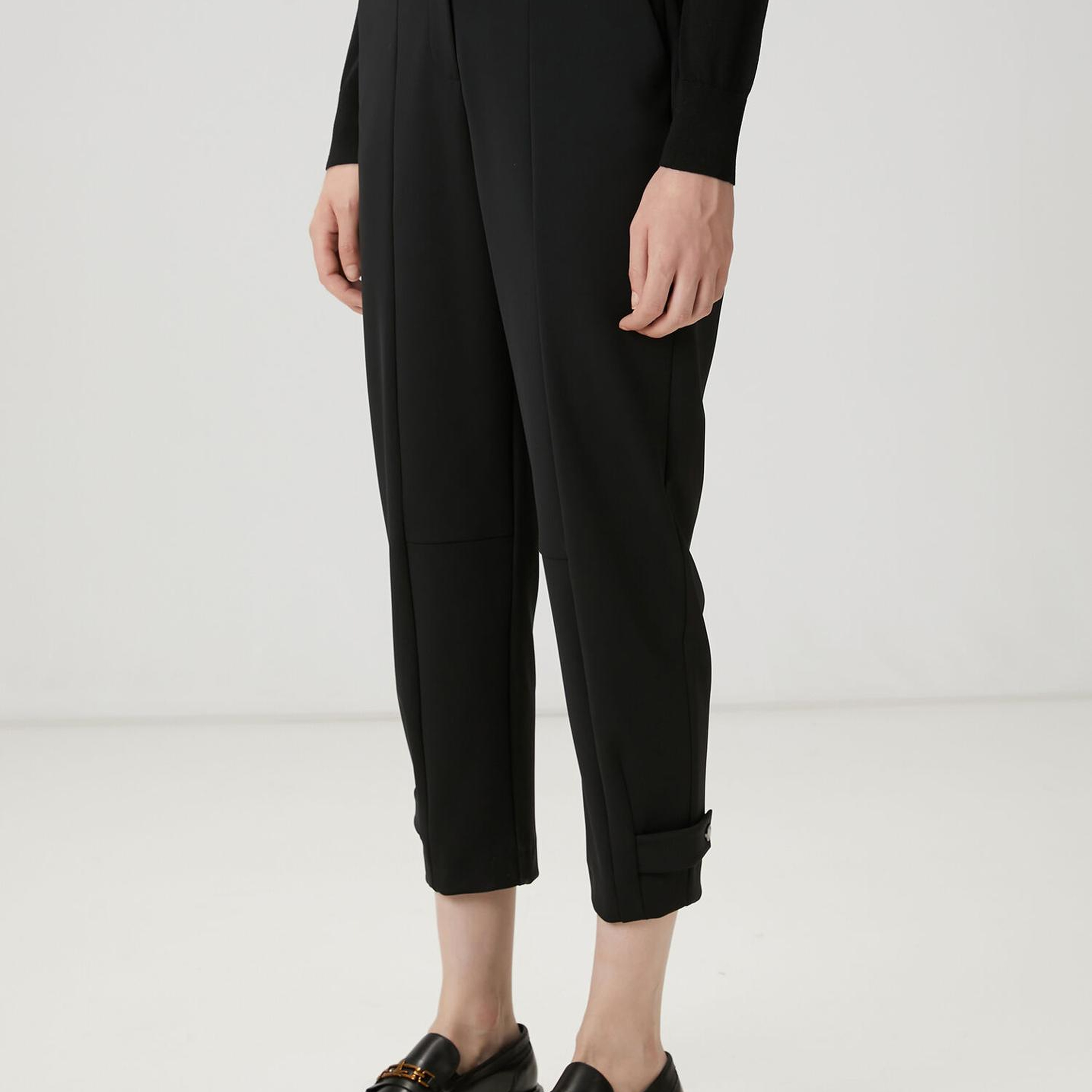 Beymen Club Kadın Siyah Scuba Jogger Pantolon