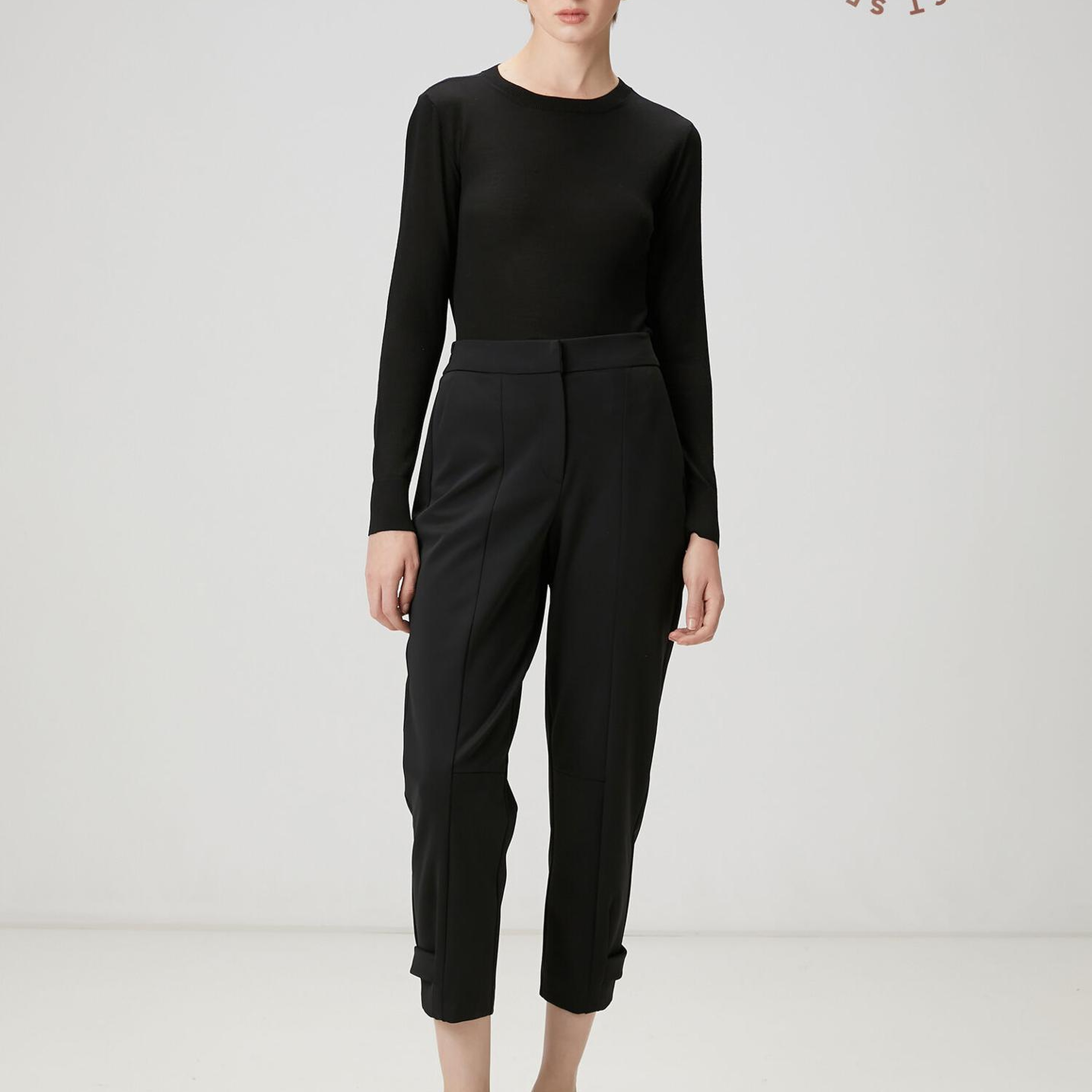 Beymen Club Kadın Siyah Scuba Jogger Pantolon