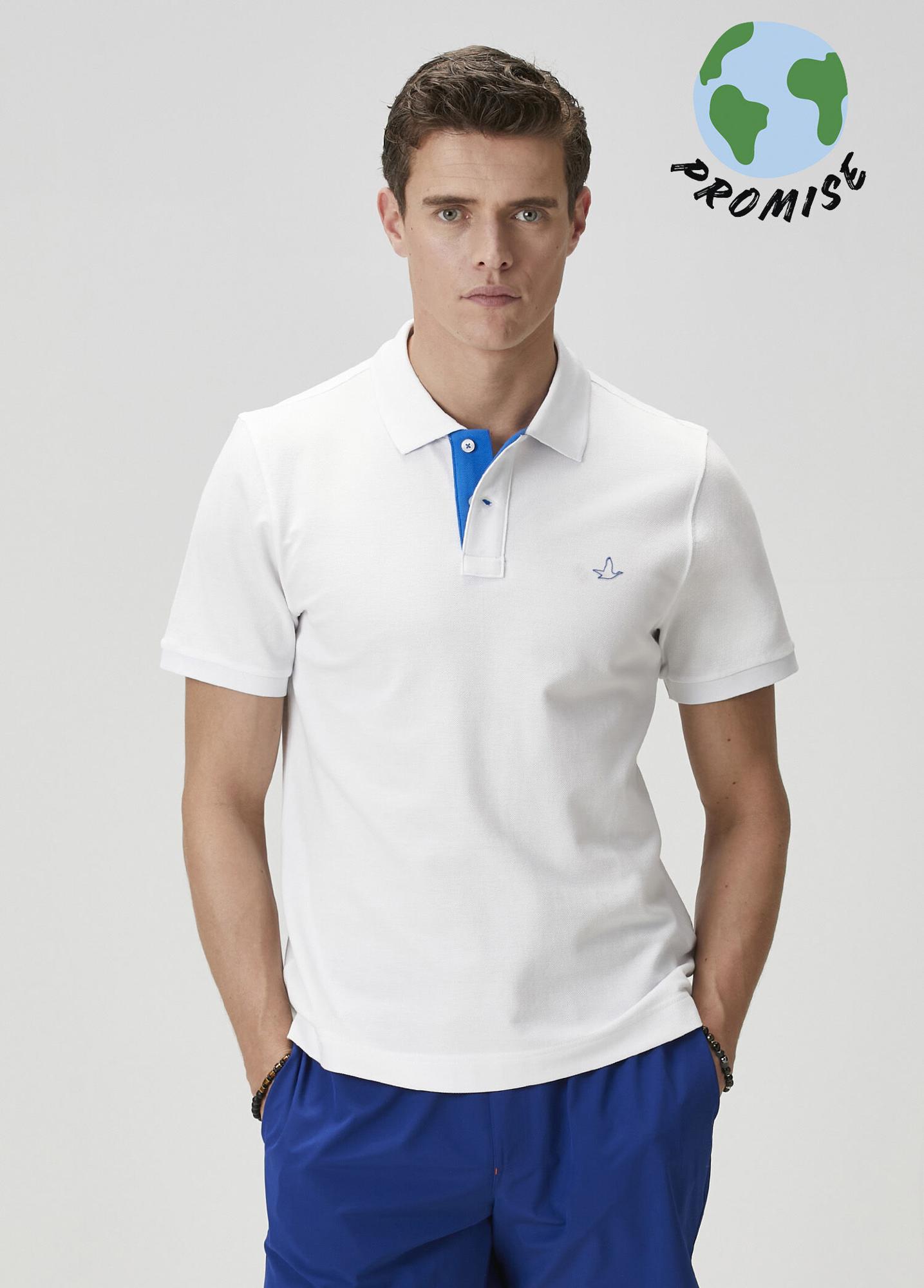 Beymen Club Erkek Comfort Fit Beyaz Polo T-shirt