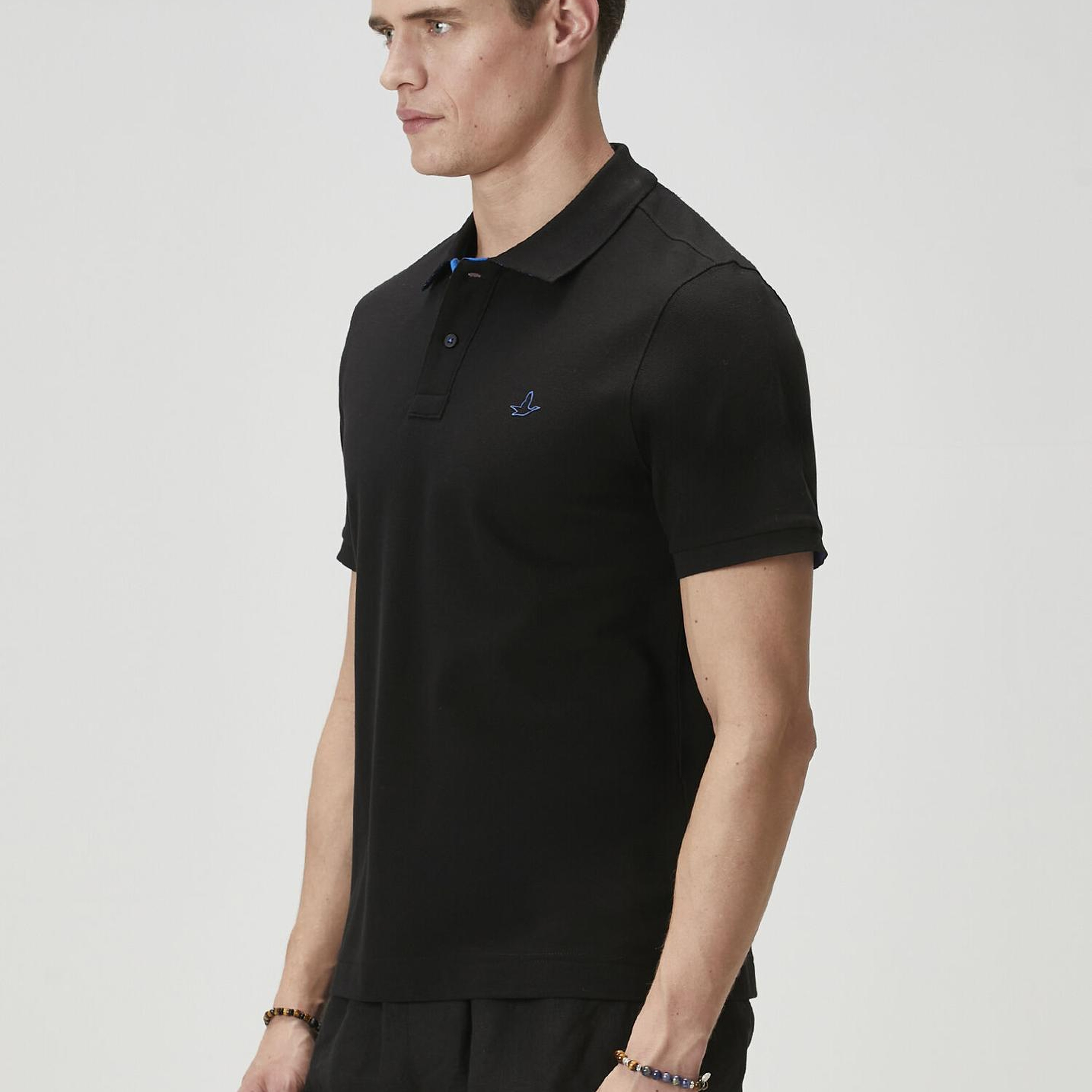 Beymen Club Erkek Comfort Fit Siyah Polo T-shirt
