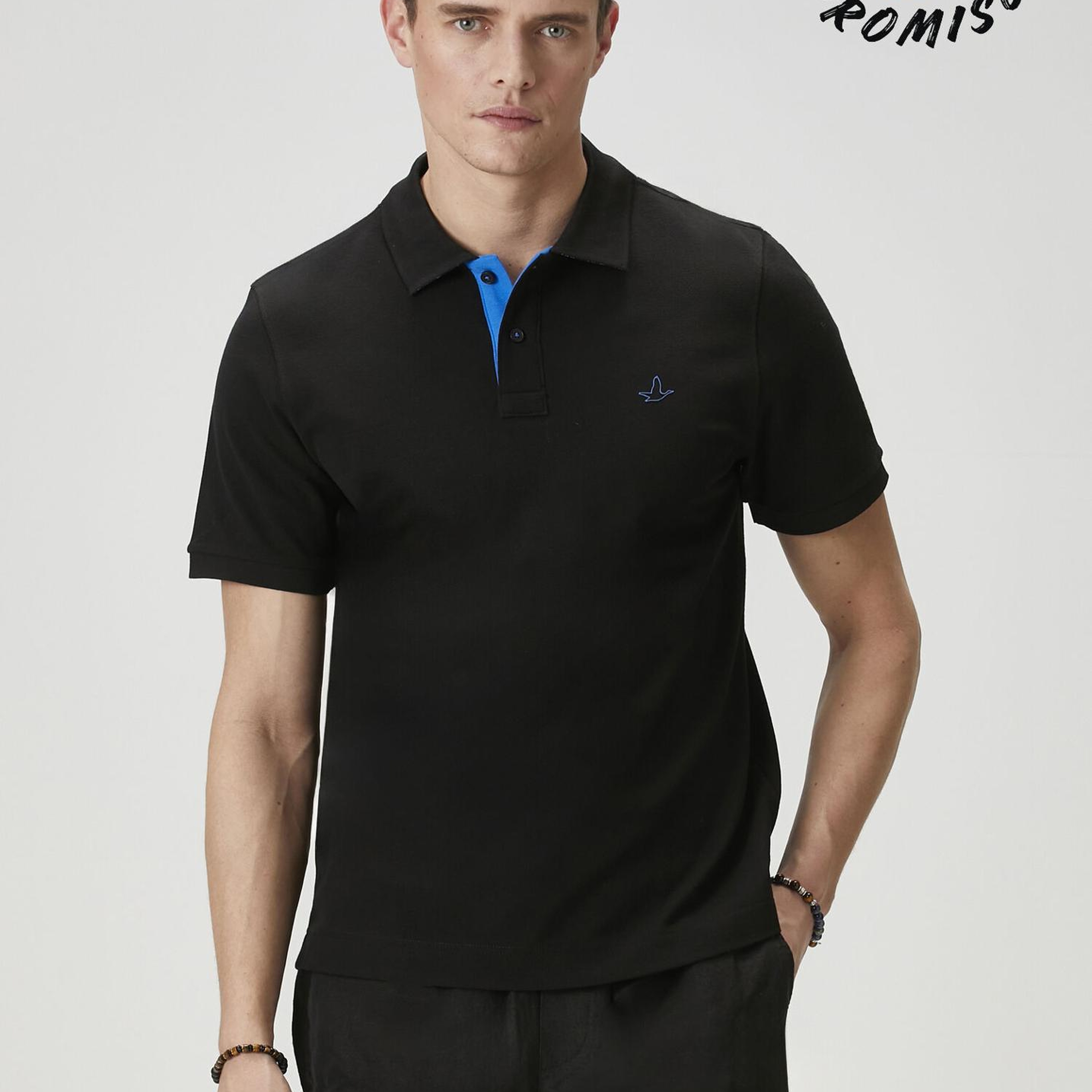 Beymen Club Erkek Comfort Fit Siyah Polo T-shirt