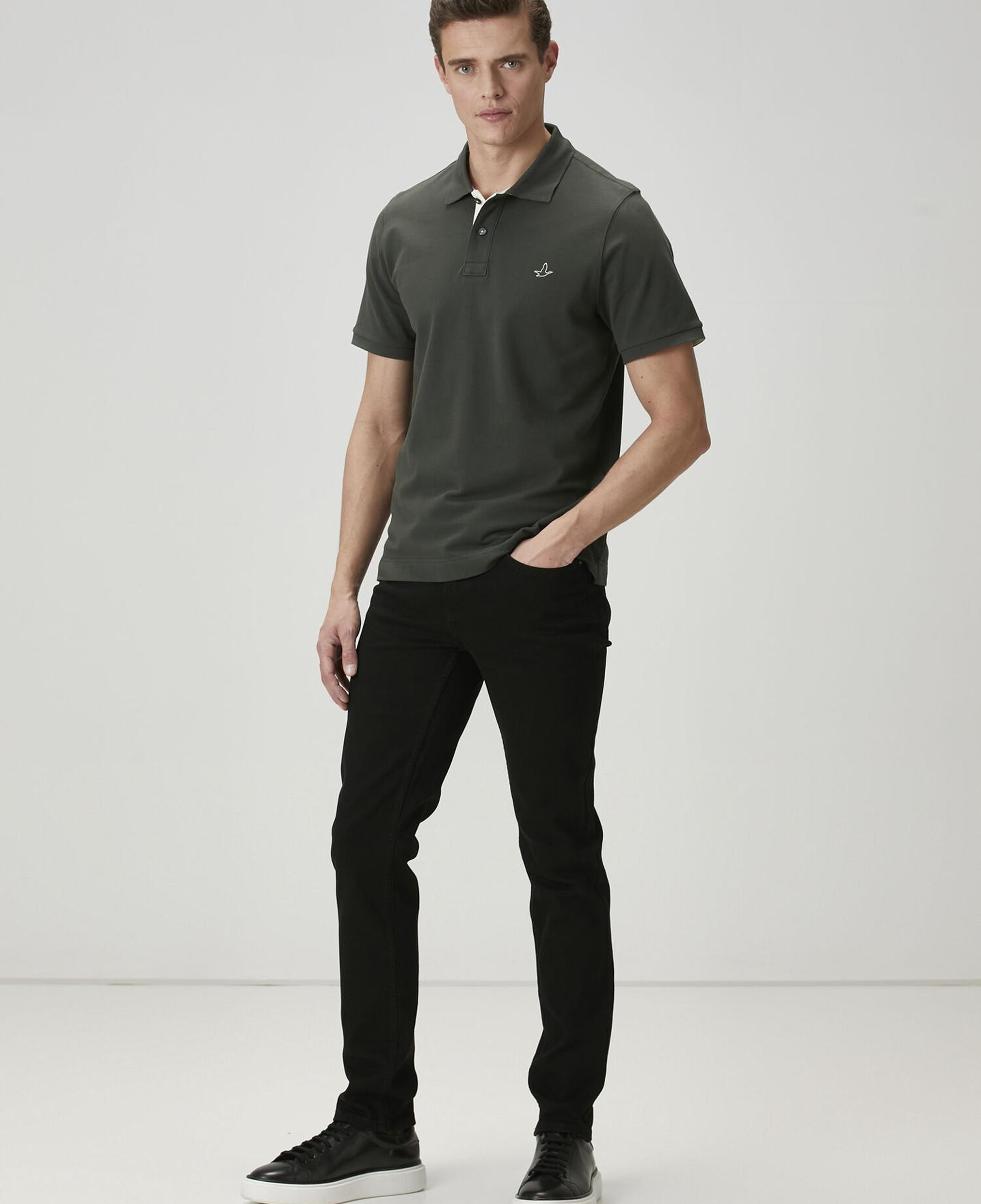 Beymen Club Erkek Comfort Fit Haki Polo T-shirt