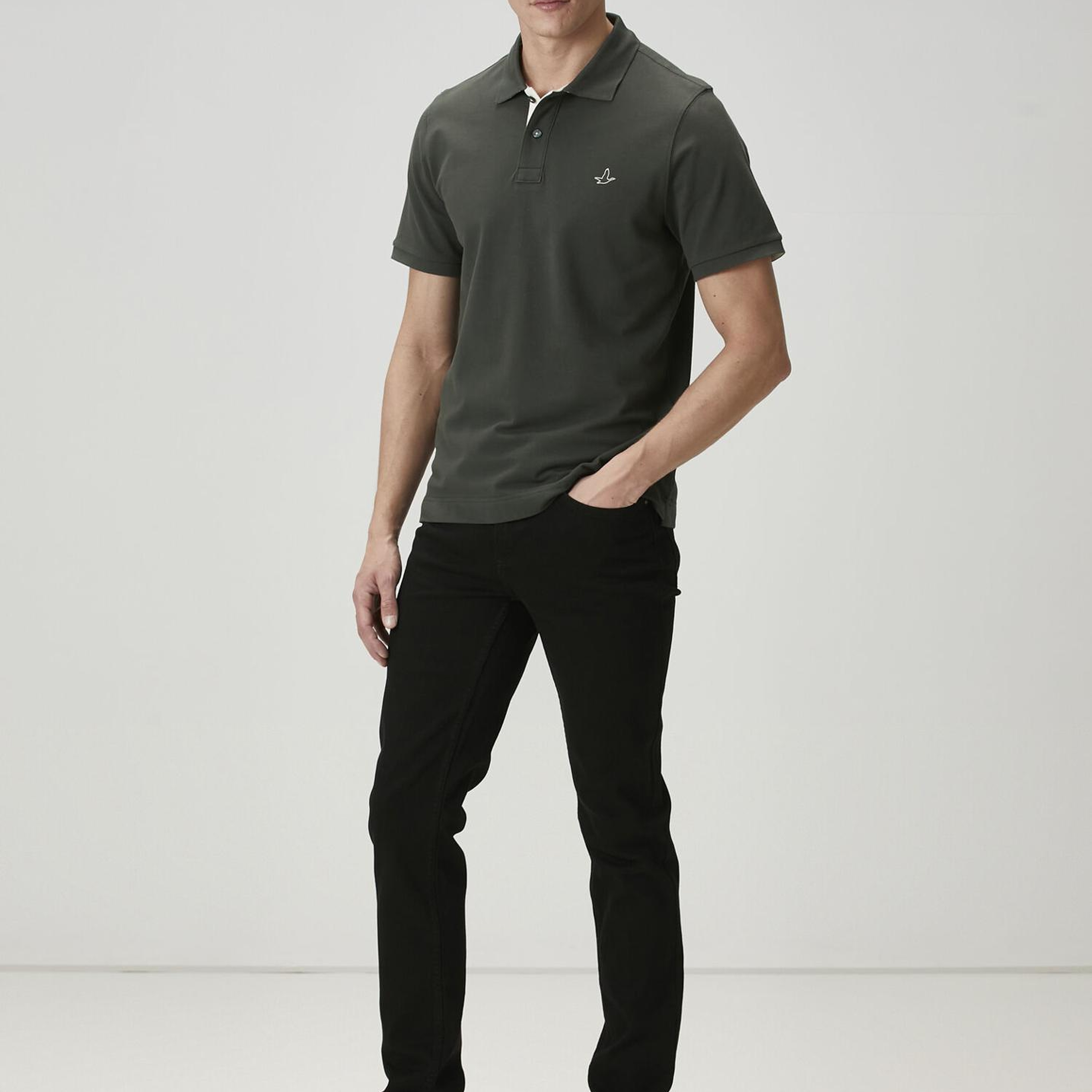 Beymen Club Erkek Comfort Fit Haki Polo T-shirt