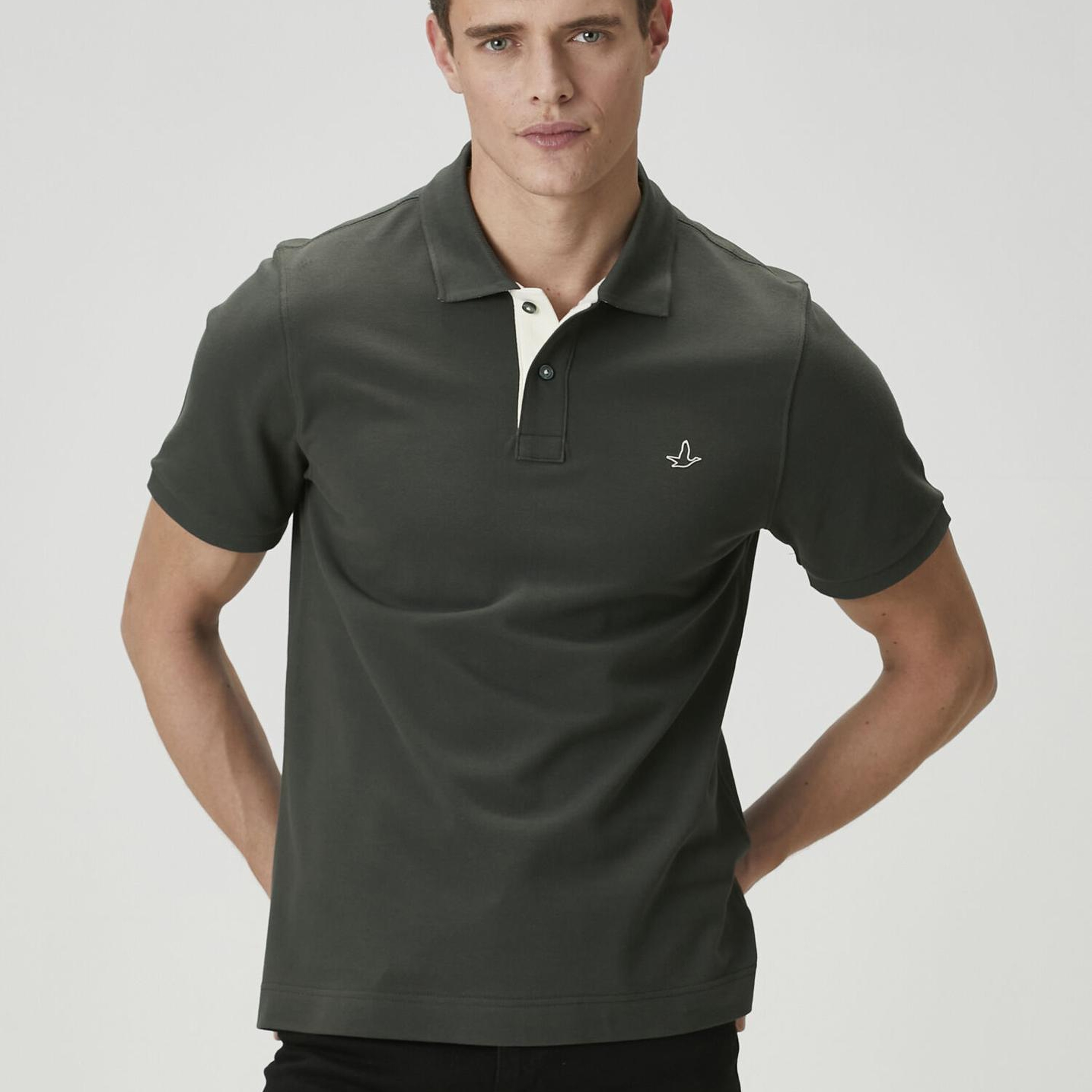 Beymen Club Erkek Comfort Fit Haki Polo T-shirt
