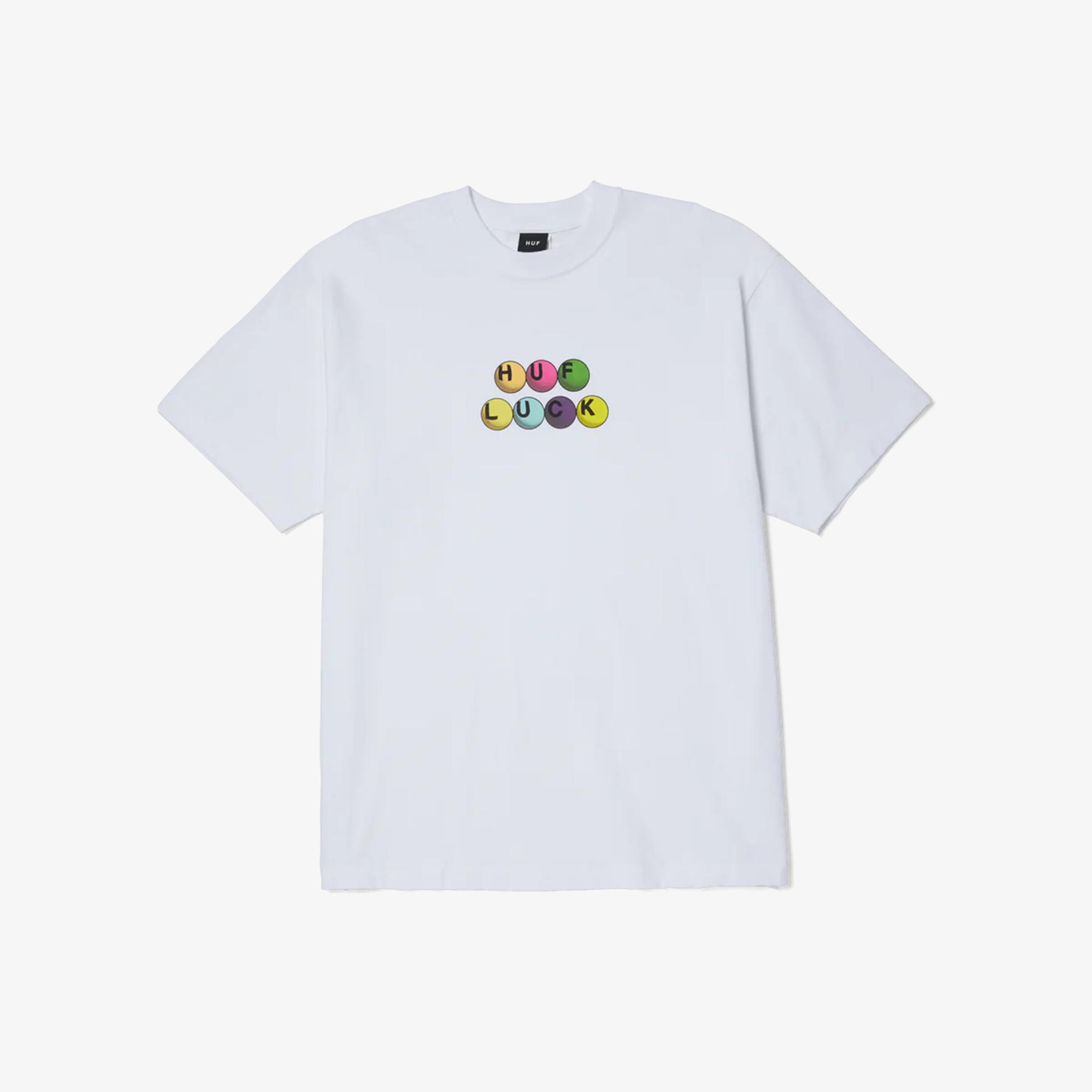 Huf Lucky Erkek Beyaz T-Shirt