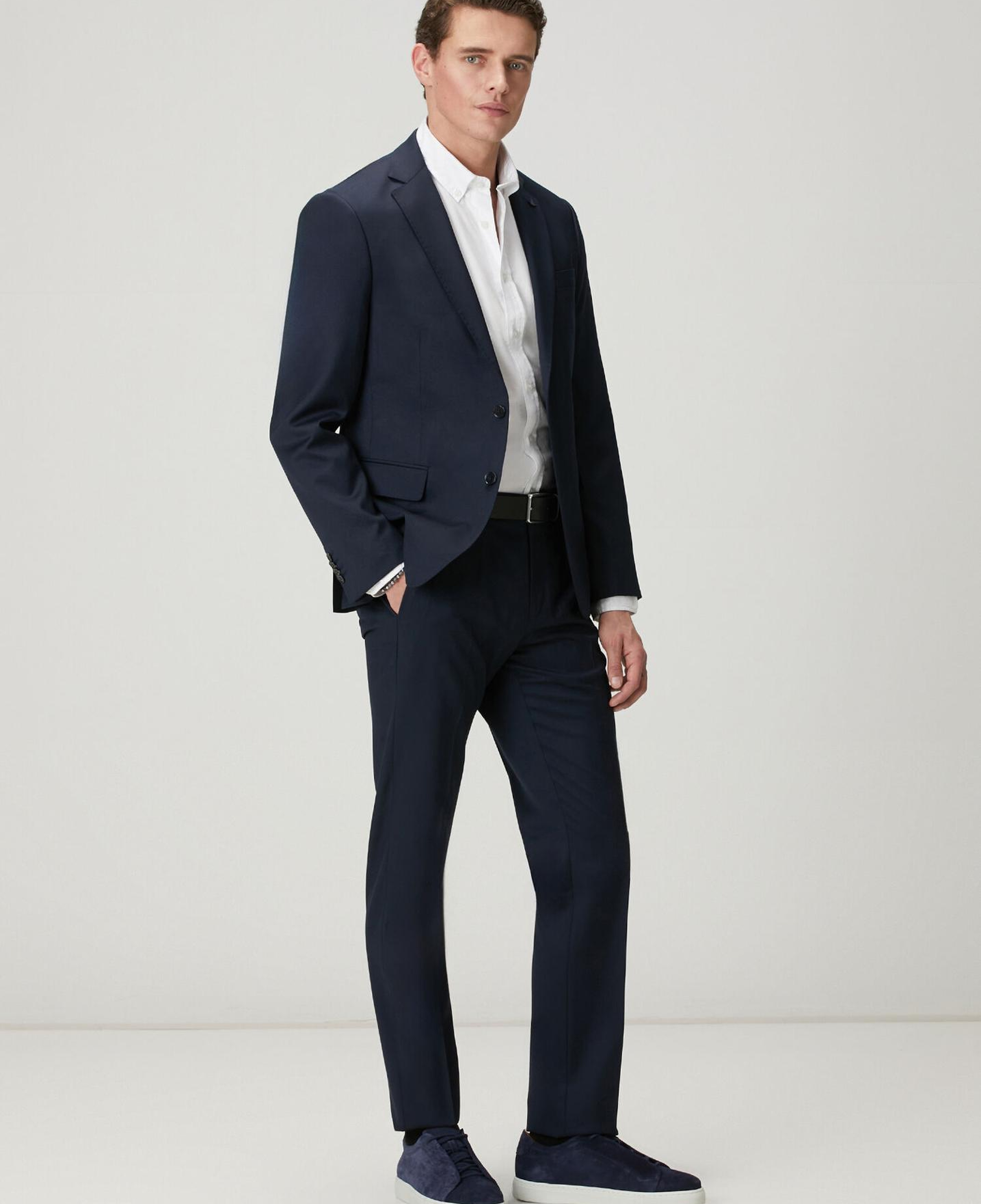 Beymen Club Erkek Slim Fit Beyaz Oxford Gömlek