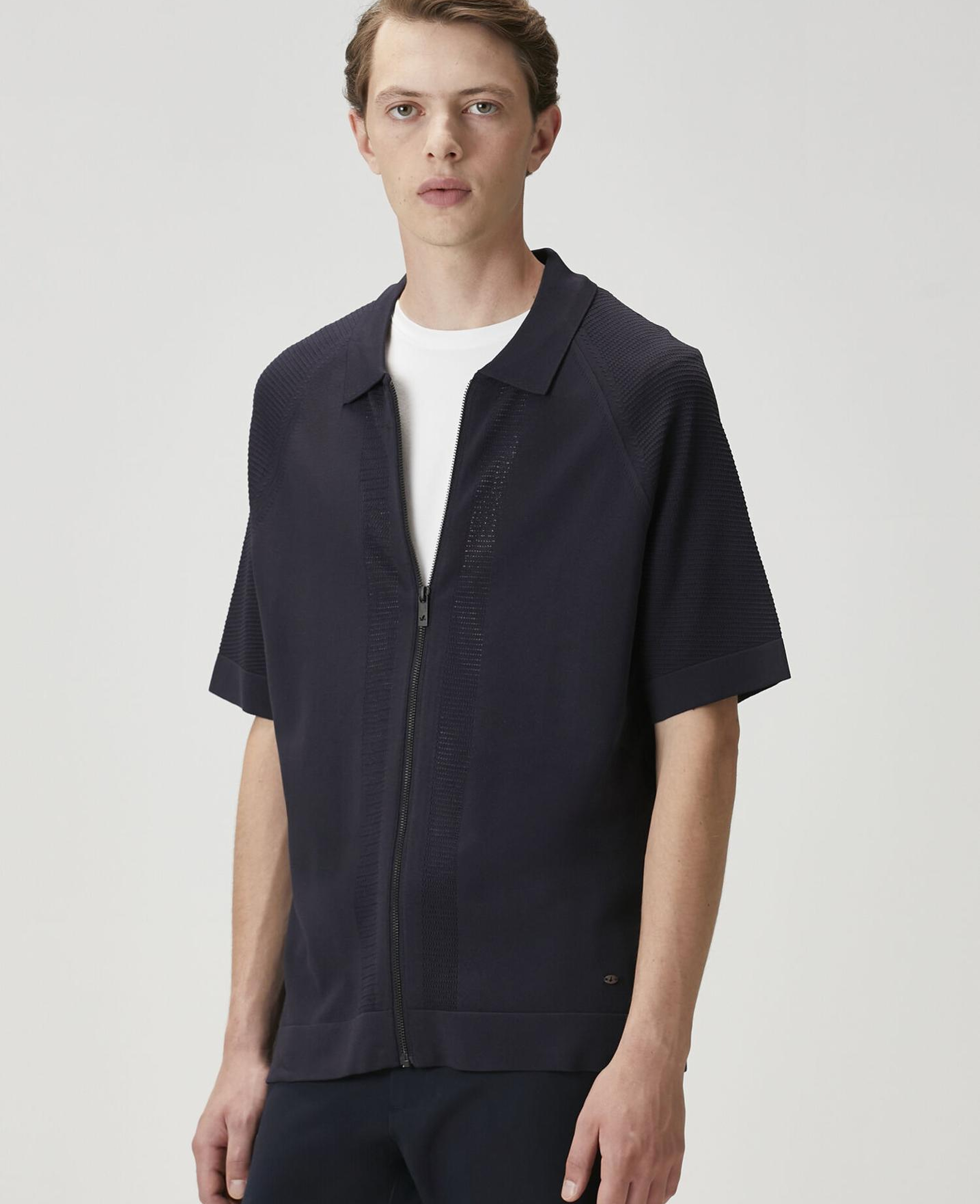 Beymen Club Erkek Koyu Lacivert Polo Yaka Triko Gömlek