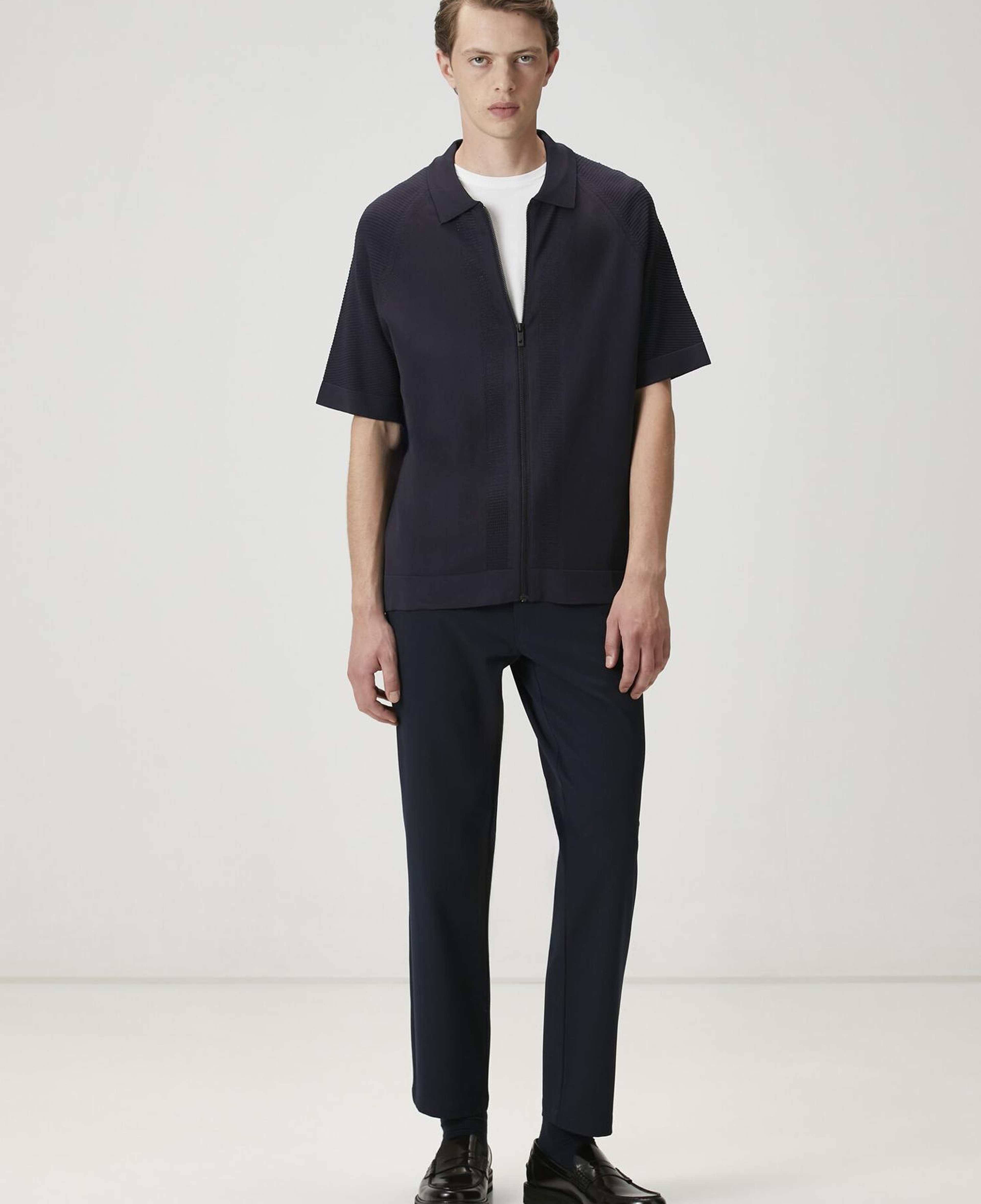 Beymen Club Erkek Koyu Lacivert Polo Yaka Triko Gömlek