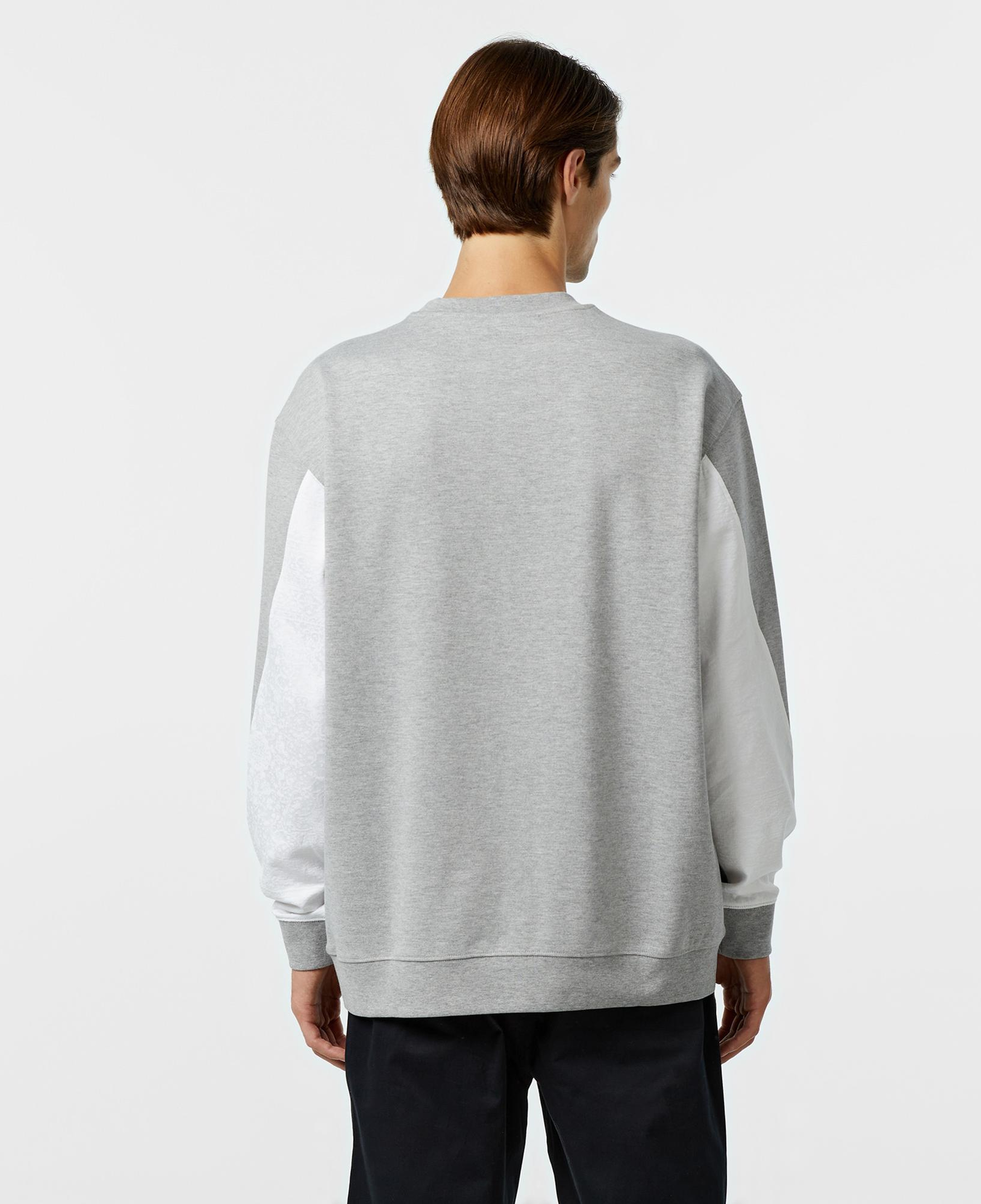 Les Benjamins 402 Erkek Gri Sweatshirt
