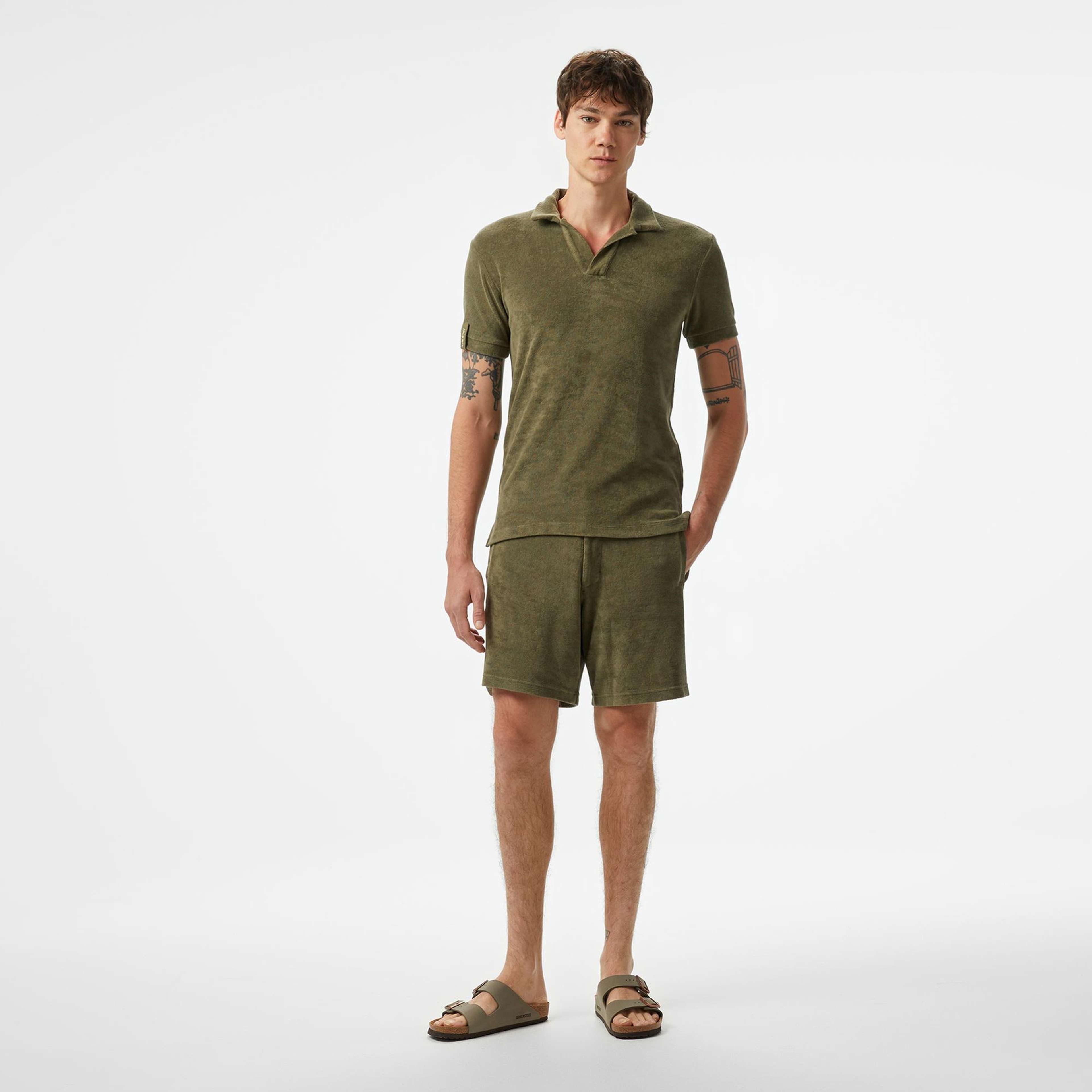 The Stay Line Alvaro Erkek Yeşil Şort