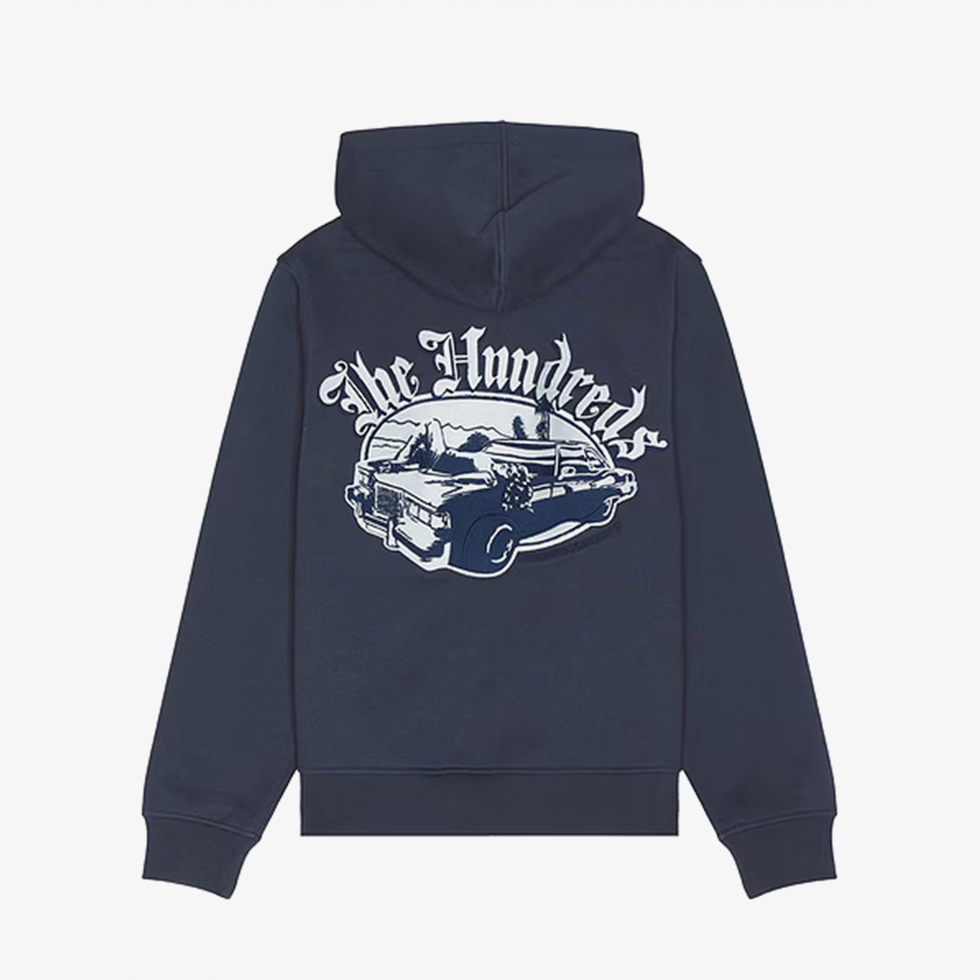 The Hundreds Vibes Pullover Erkek Lacivert Hoodie
