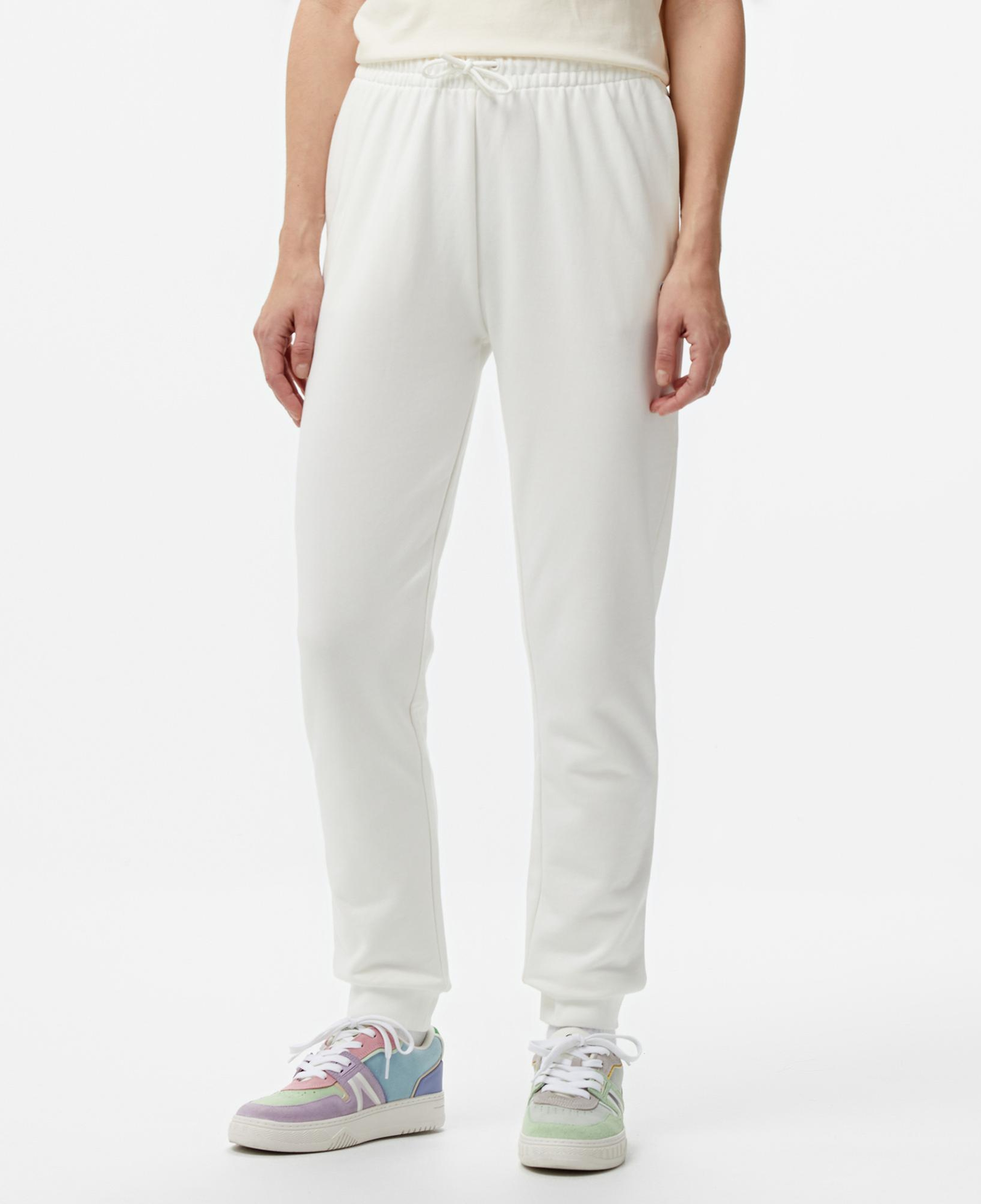 Lacoste Classic Straight Fit Kadın Beyaz Eşofman Altı