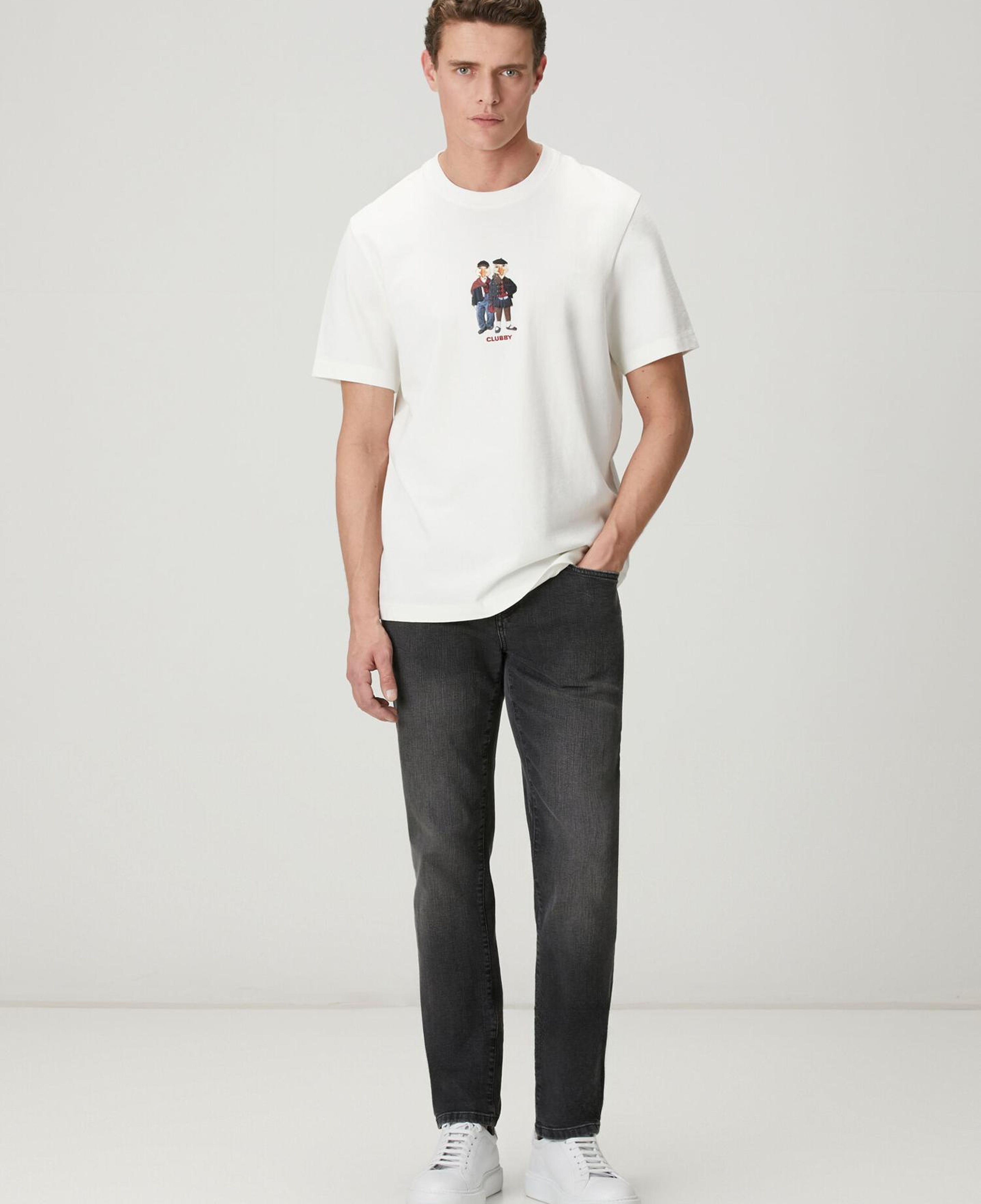 Beymen Club Erkek Slim Fit Antrasit Jean Pantolon